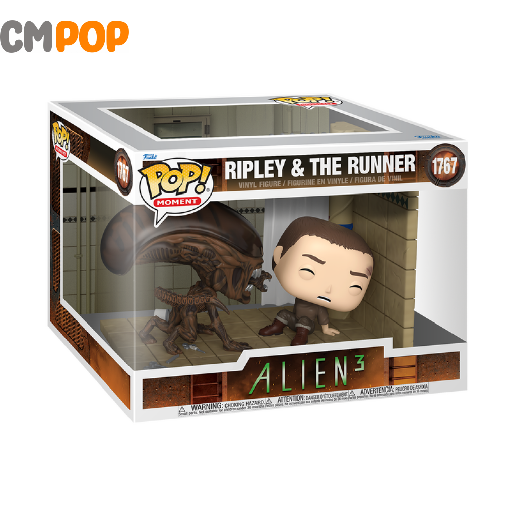Ripley & The Runner - #1767 Funko Pop! Movies Alien 3 Pop