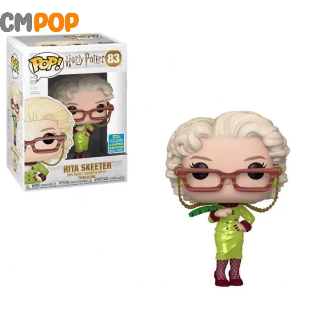 Rita Skeeter - #83 Funko Pop! Harry Potter 2019 Summer Convention Limited Edition
