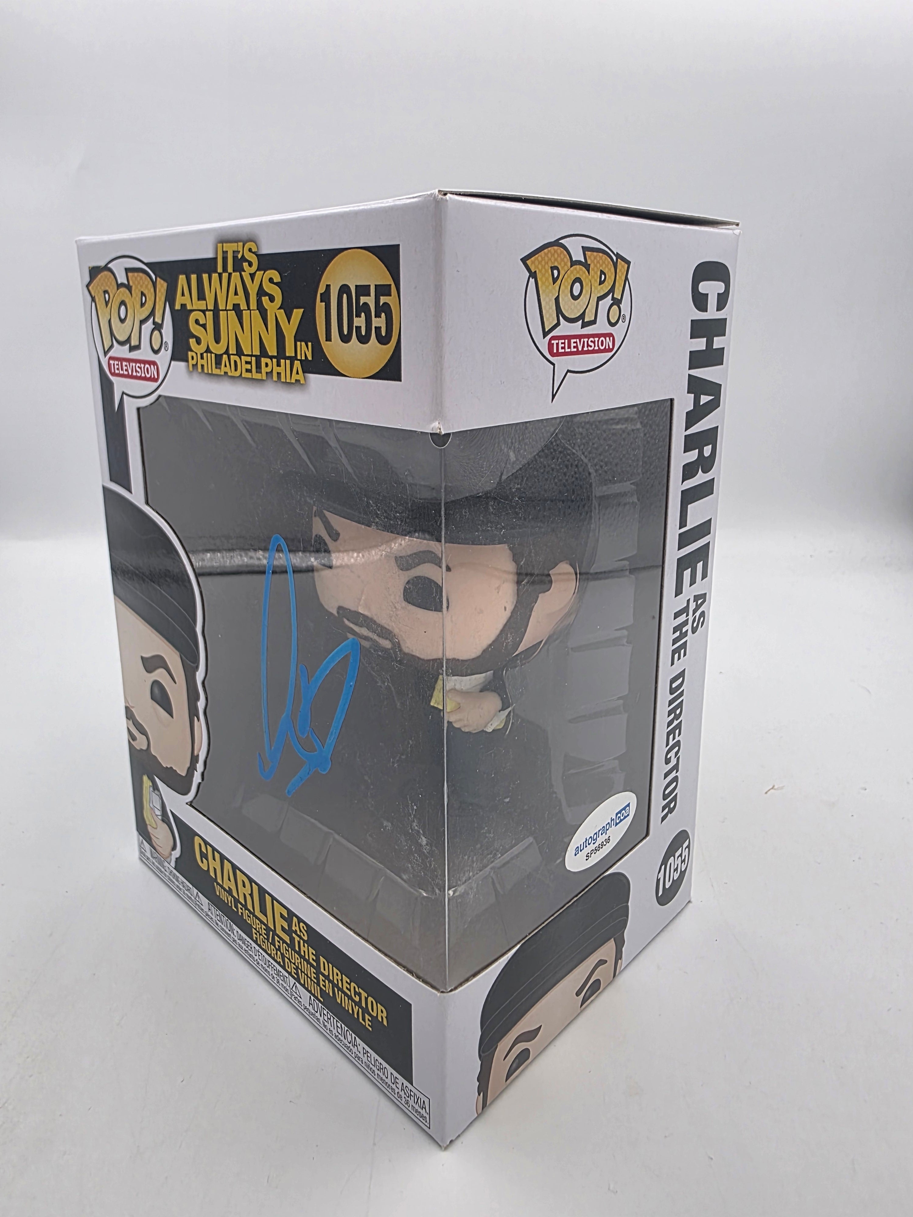 Charlie Starring As The Director - #1055 - Funko Pop! - Television - Its Always Sunny in Philadelphia - Signed By Charlie Day - Certified Pop