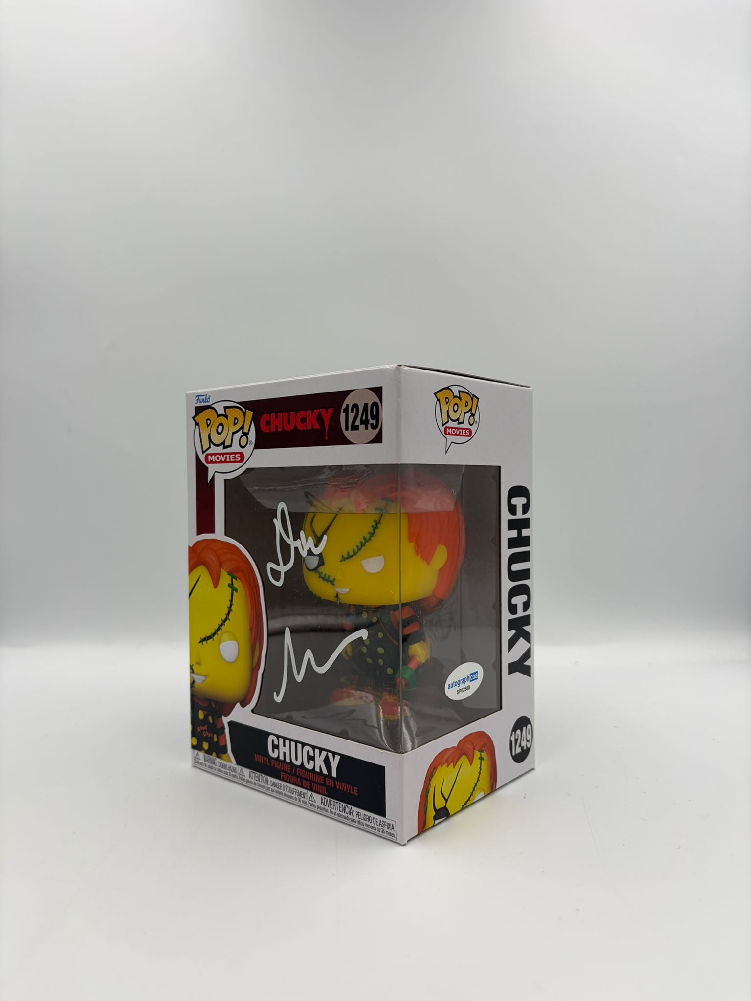 Chucky (Halloween) - #1249 - Funko POP! - Chucky - Movies - signed by Don Mancini - Certified Pop!
