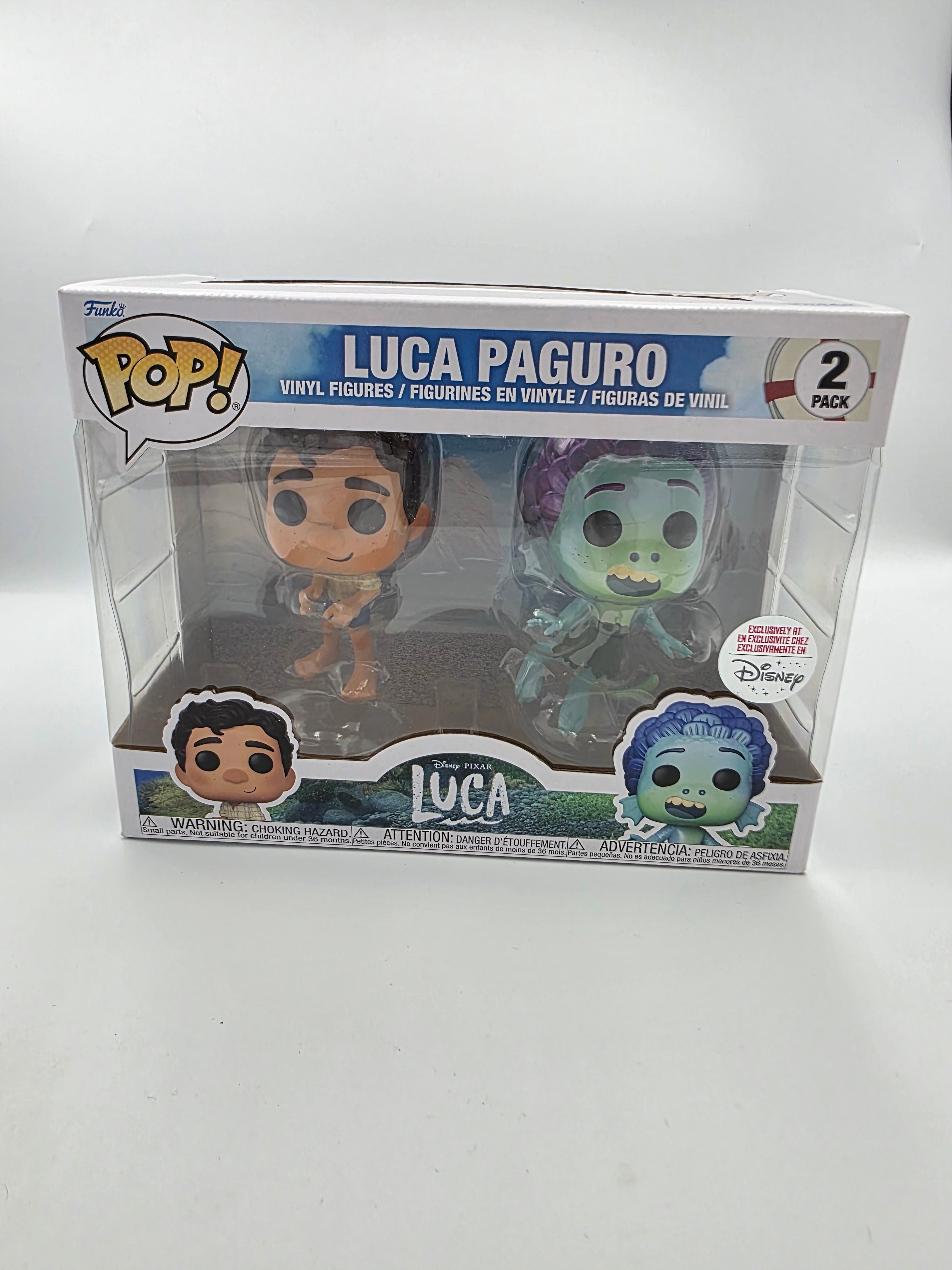 Luca Paguro- 2 Pack - Funko Pop! - Disney - Luca - Disney Exclusive