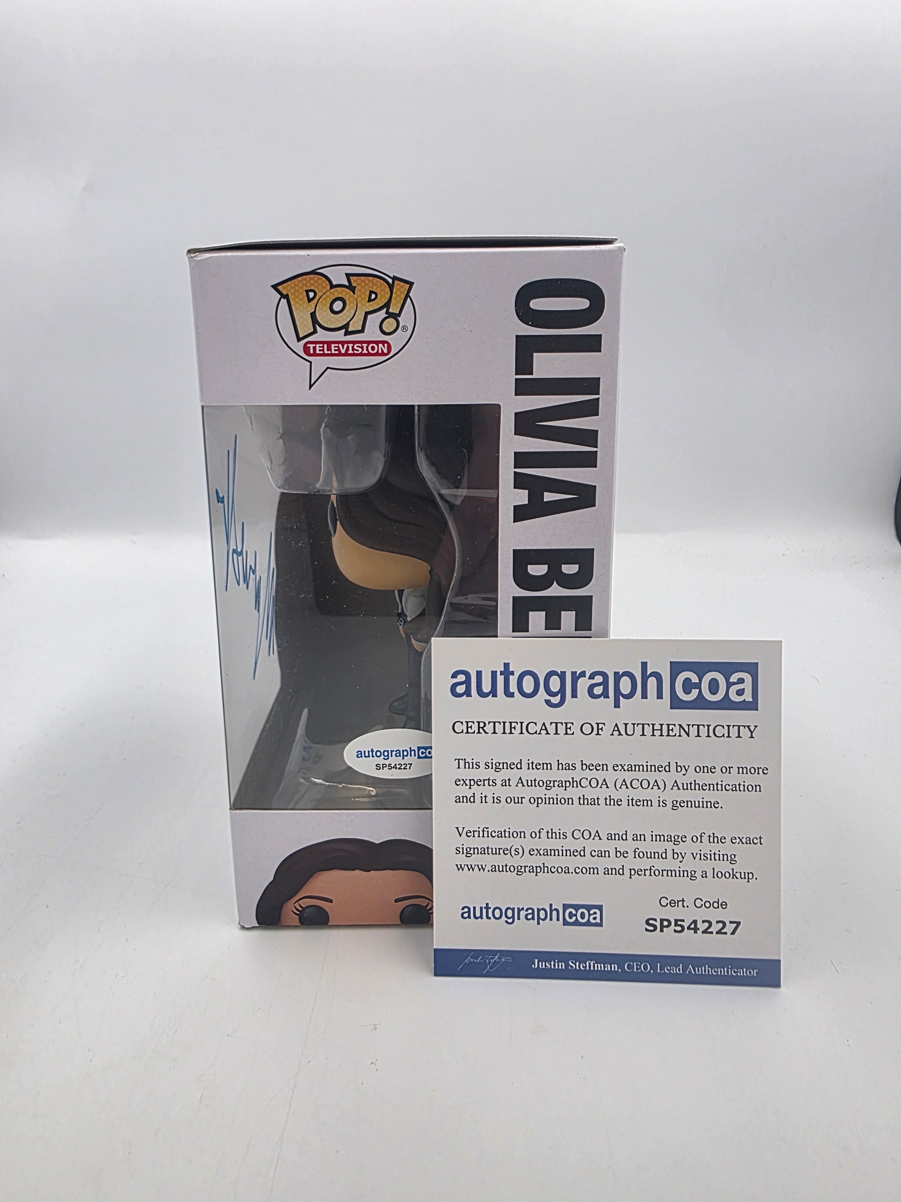 Olivia Benson - #1273 - Funko Pop! - Television - Law and Order Special Victims Unit - Signed By Mariska Hargitay