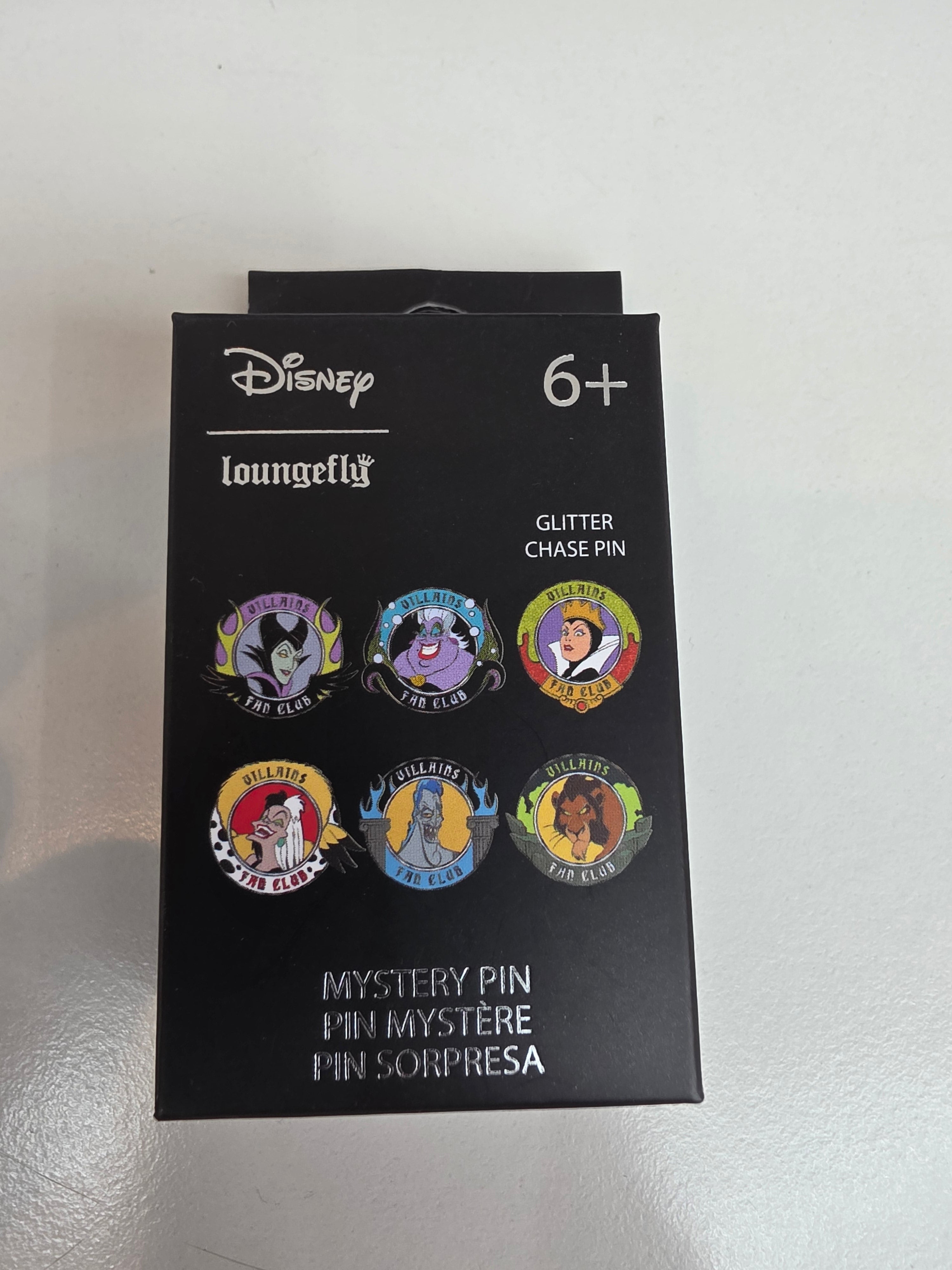 Disney Villains Fan Club Mystery Blind Box Pins - Loungefly - Pins
