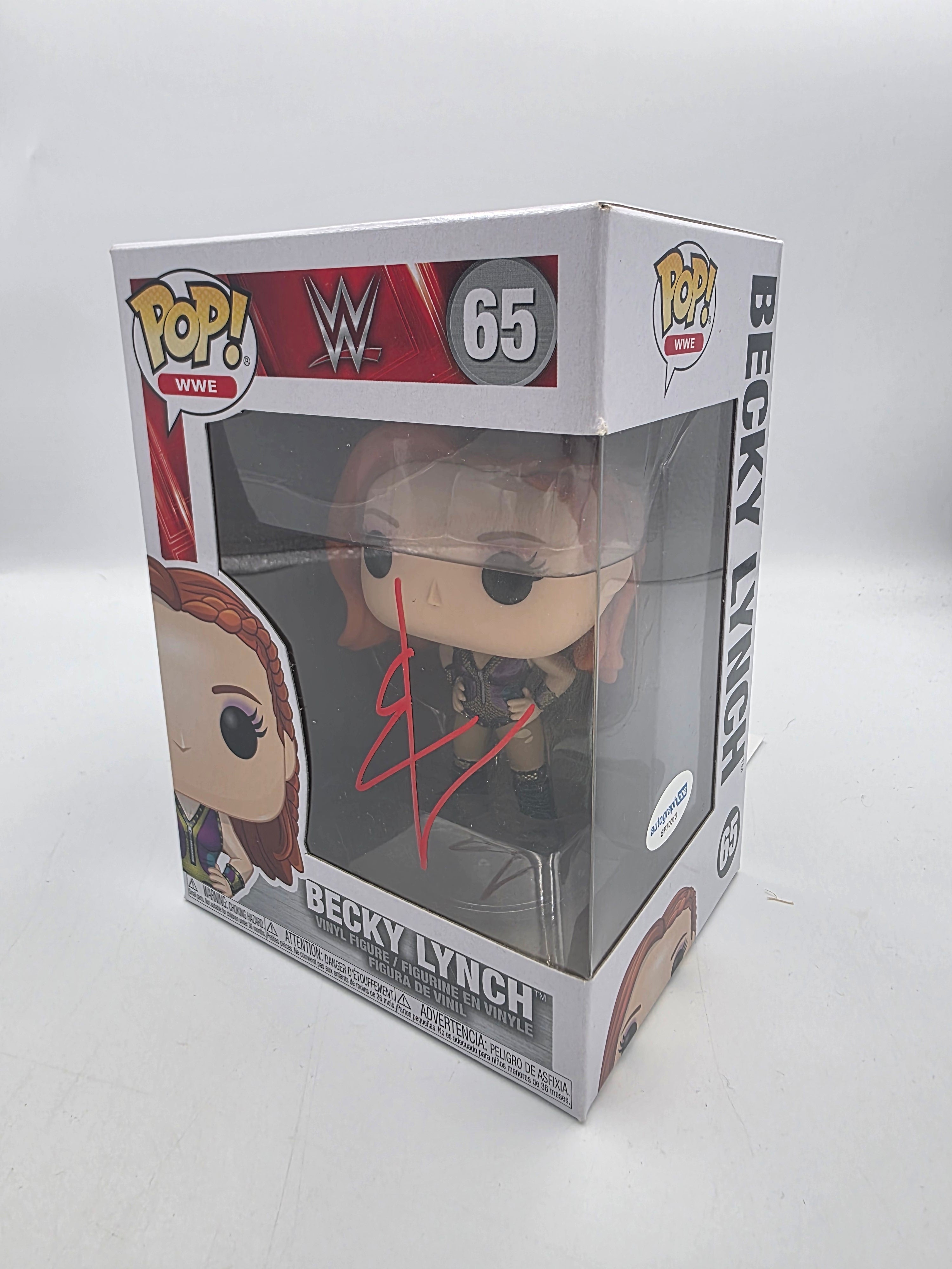 Becky Lynch - #65 - Funko Pop! - WWE - Signed By Becky Lynch - Certified Pop