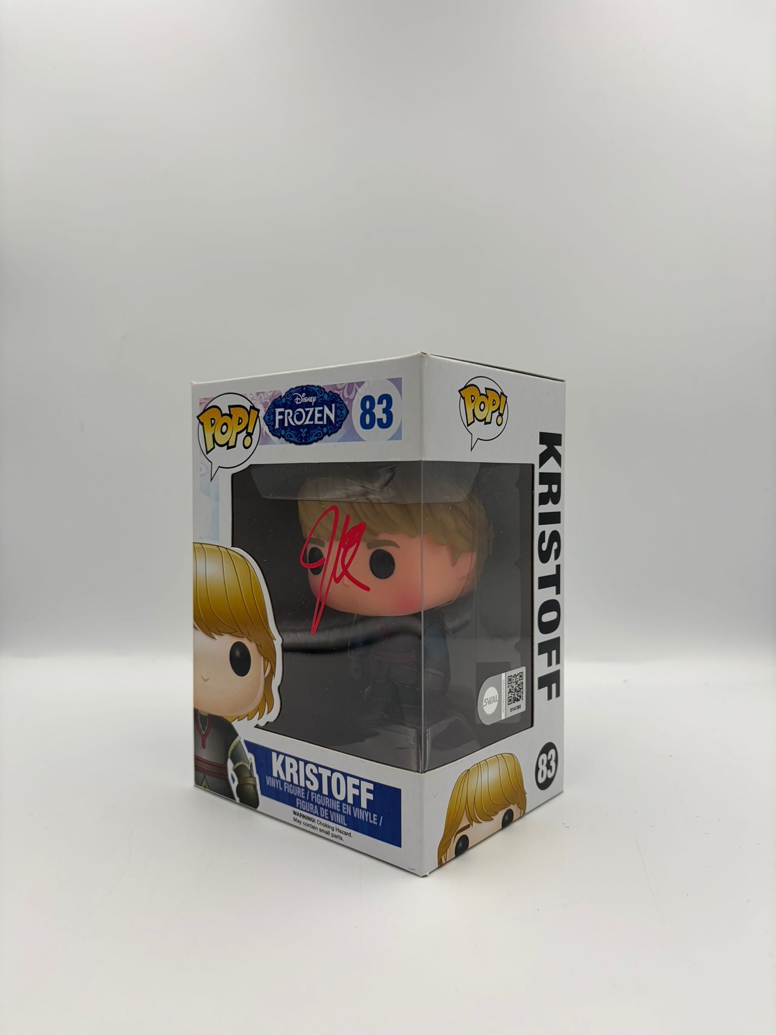 Kristoff - #83 - Funko Pop! - Disney - Frozen - Signed By - Certified Pop