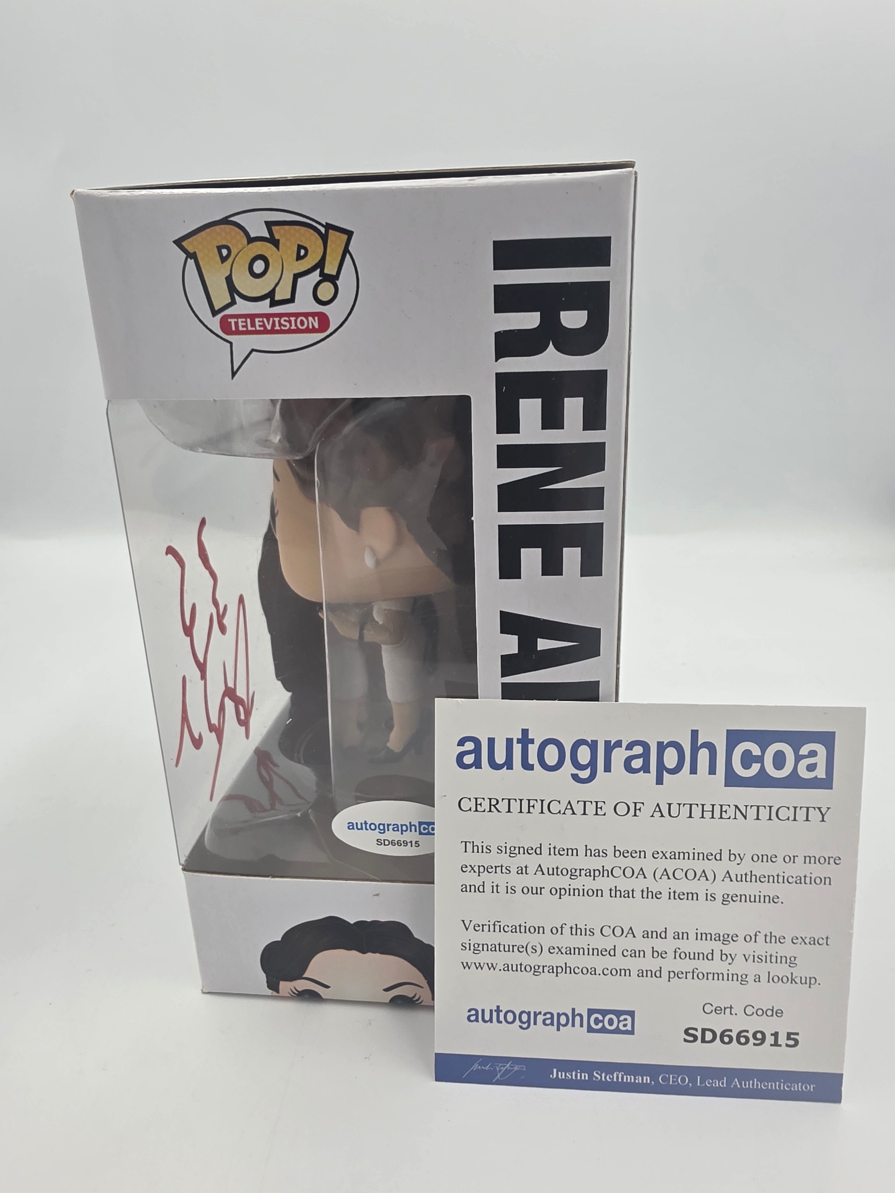 Irene Adler - #288 - Funko Pop! - Television - Sherlock - Signed By Lara Pulver - Certified Pop