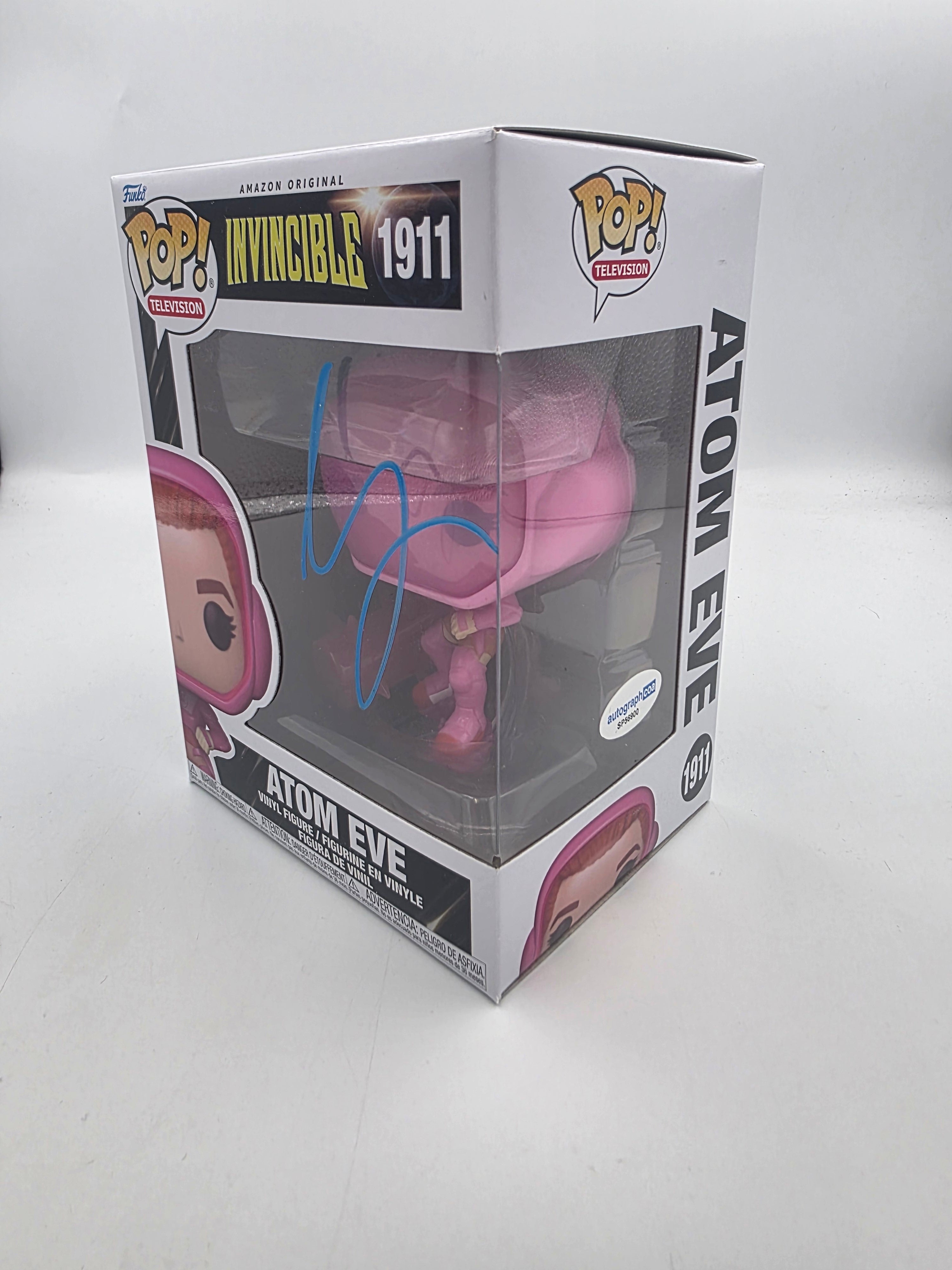 Atom Eve - #1863 - Funko Pop! - Invincible - Television - Signed By Gillian Jacobs - Certified by Autographcoa