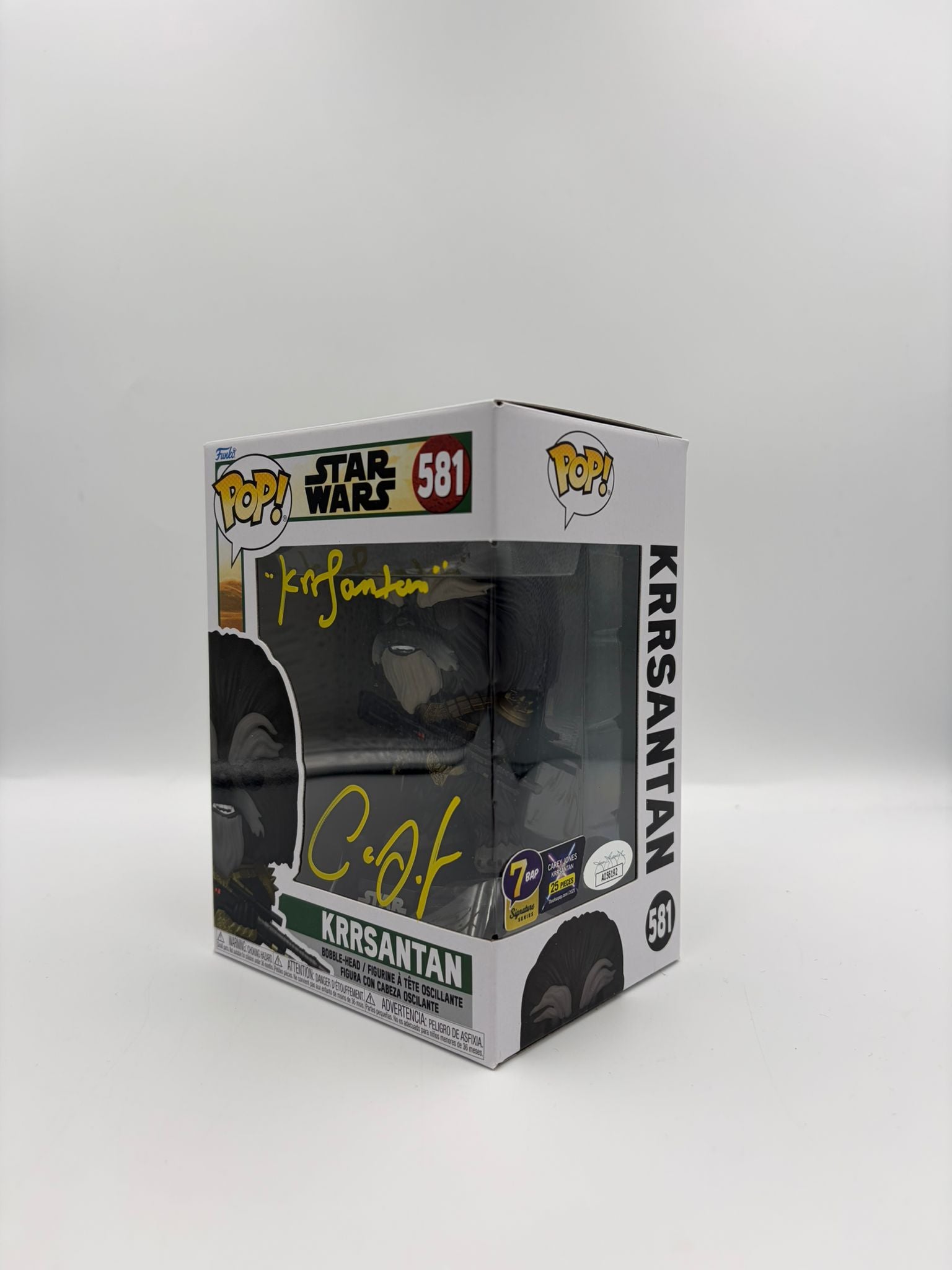 Krrsantan - #581 - Funko Pop! - Star Wars - 7BAP signature Series - Signed By Carey Jones