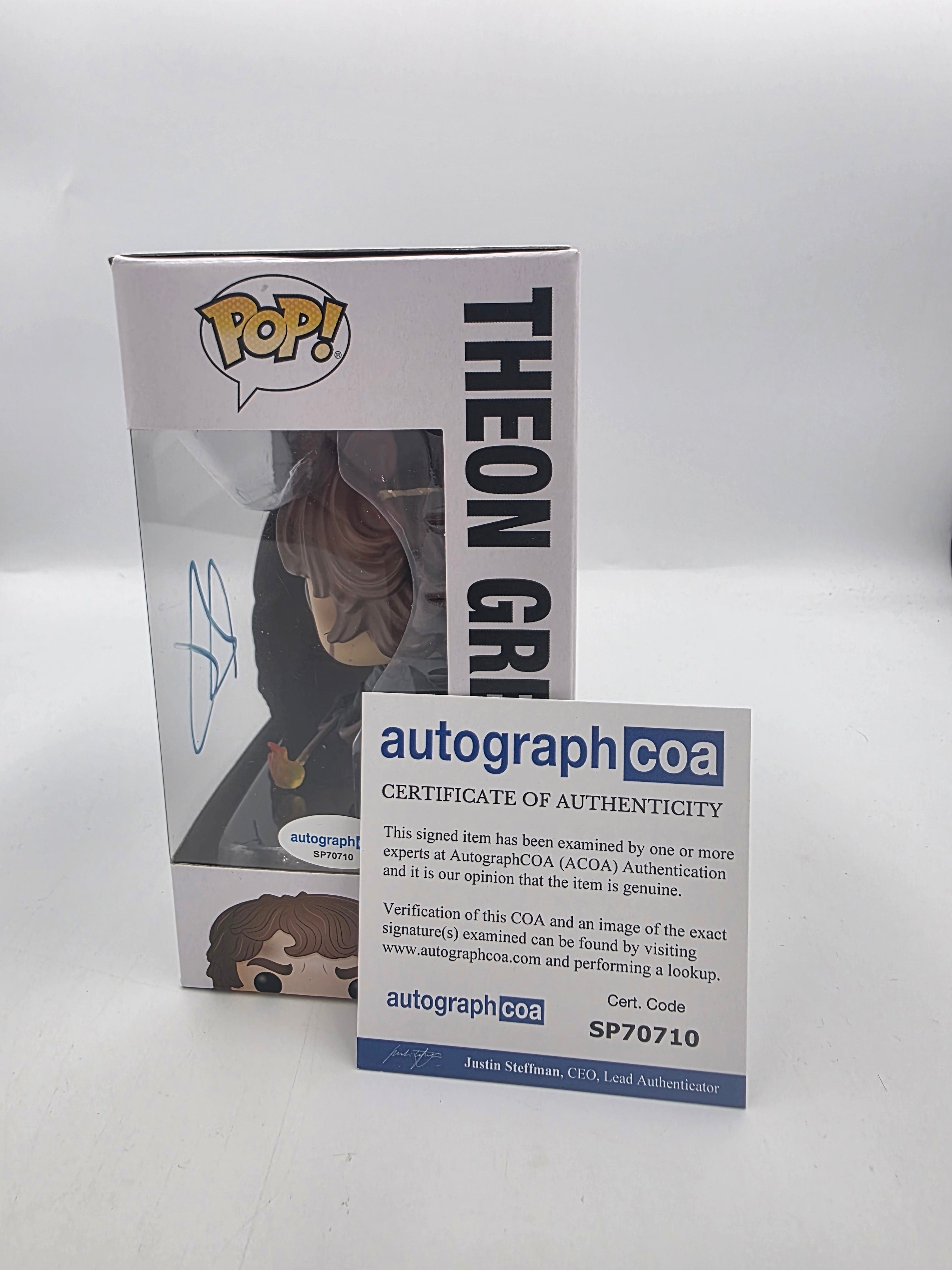 Theon Grey Joy - #81 - Game of Thrones - Funko POP! - Signed By Alfie Allen - Autographcoa Certified