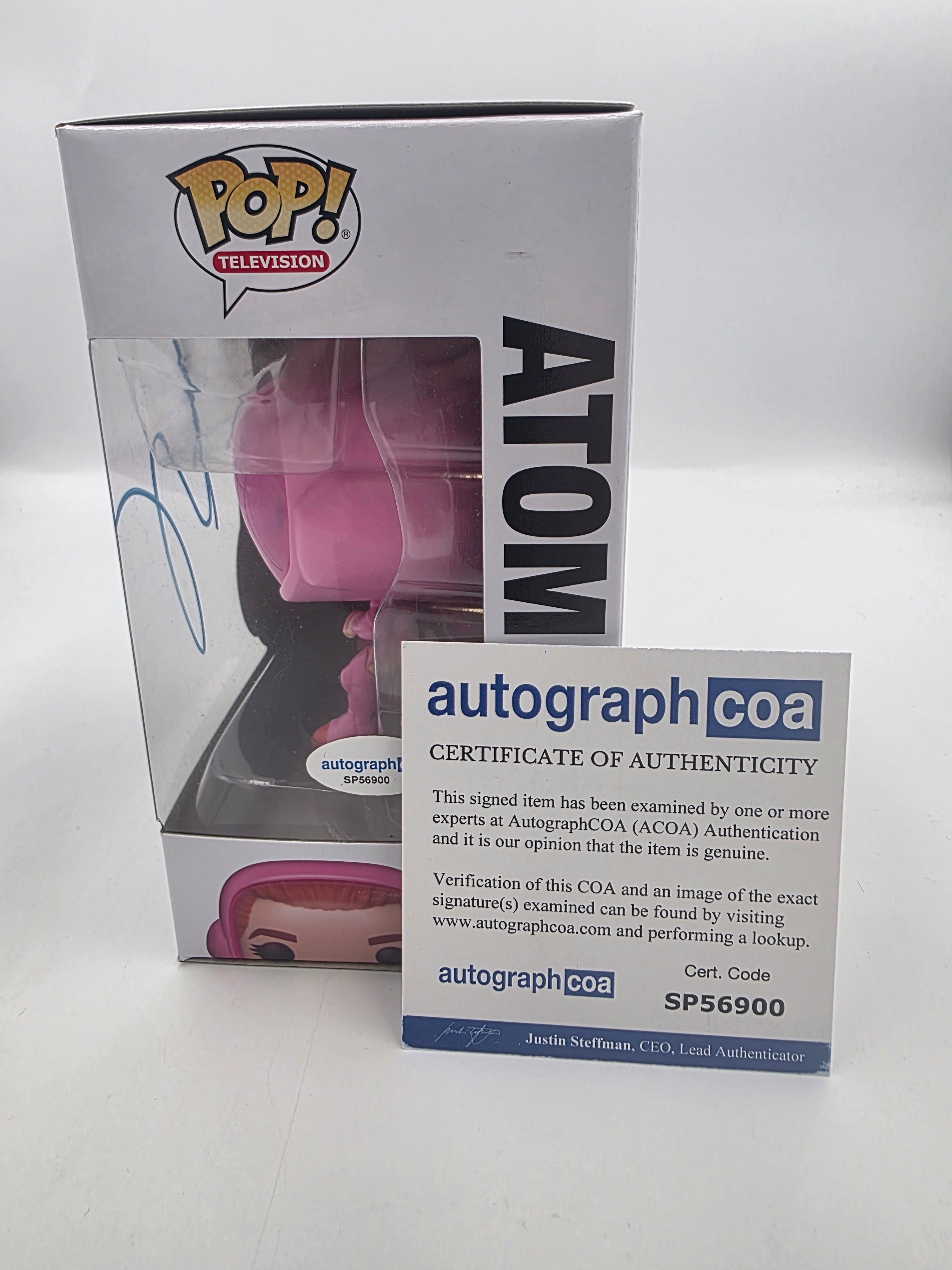 Atom Eve - #1863 - Funko Pop! - Invincible - Television - Signed By Gillian Jacobs - Certified by Autographcoa