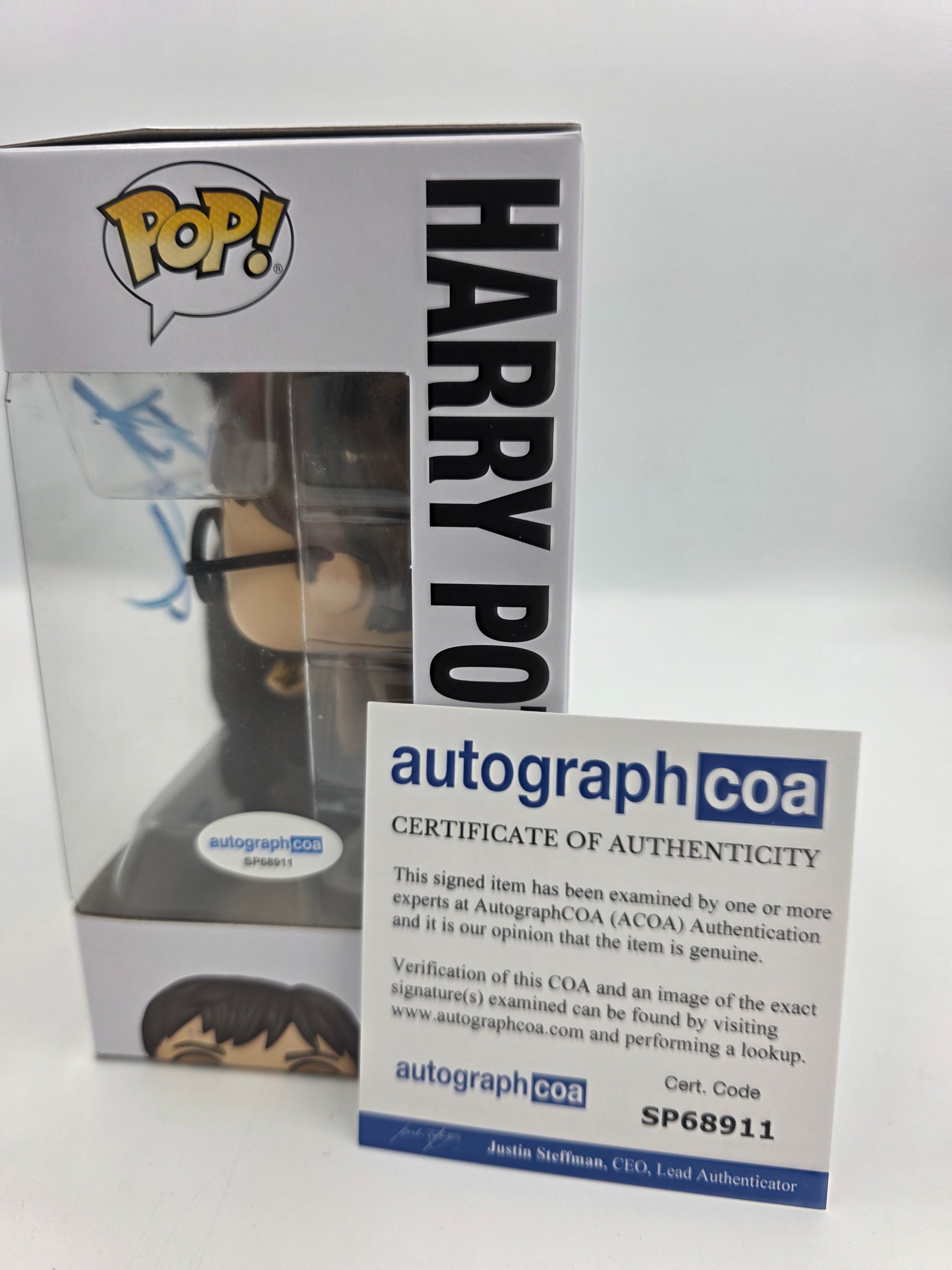 Harry Potter - #196 - Harry Potter - Signed By Daniel Radcliffe - Autographcoa Certified Funko Pop!