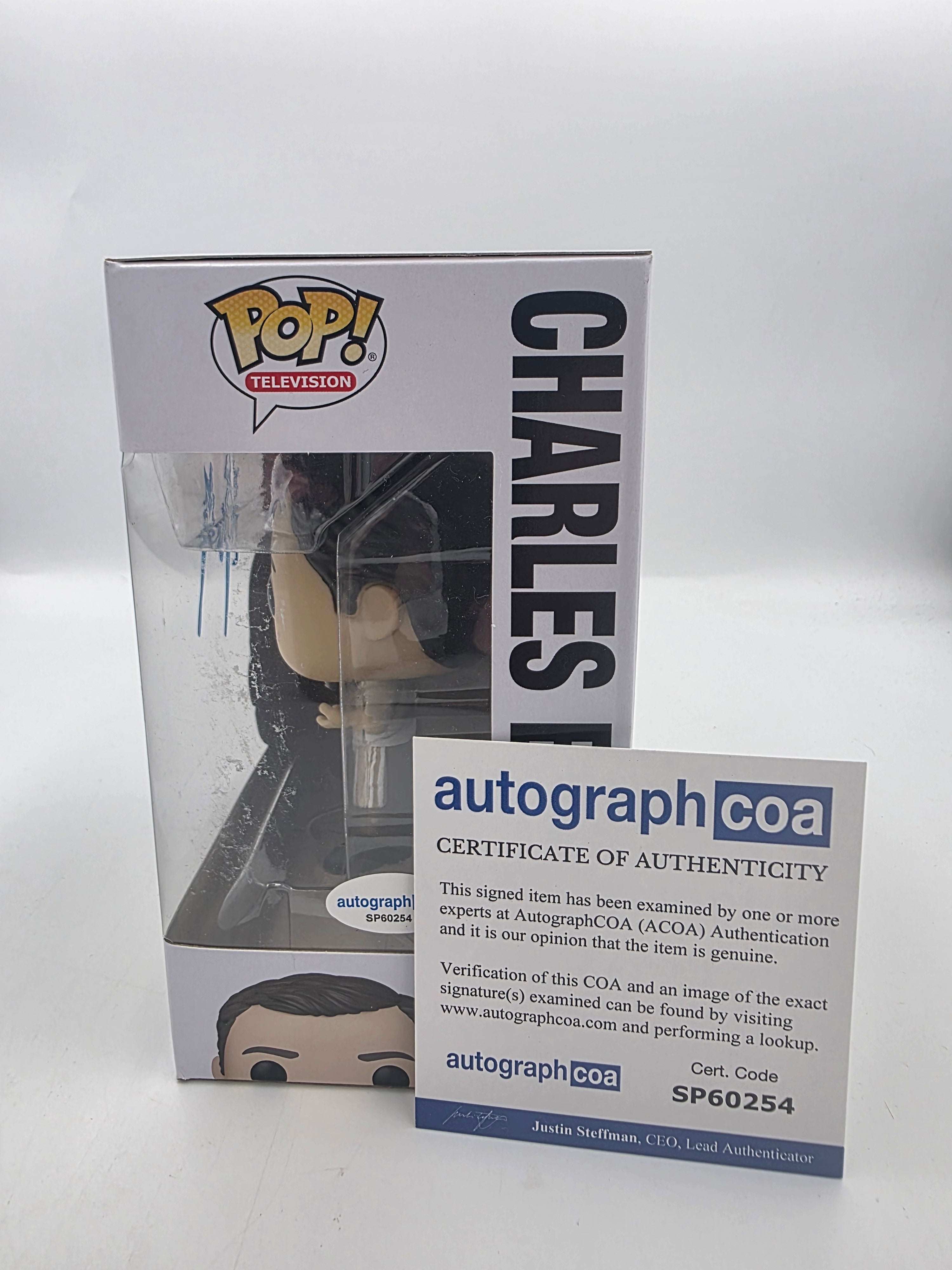 Charles Boyle - #1625 - Funko Pop! - TV Brooklyn Nine Nine 99 - Signed By Joe Lo Truglio - Autographcoa Certified