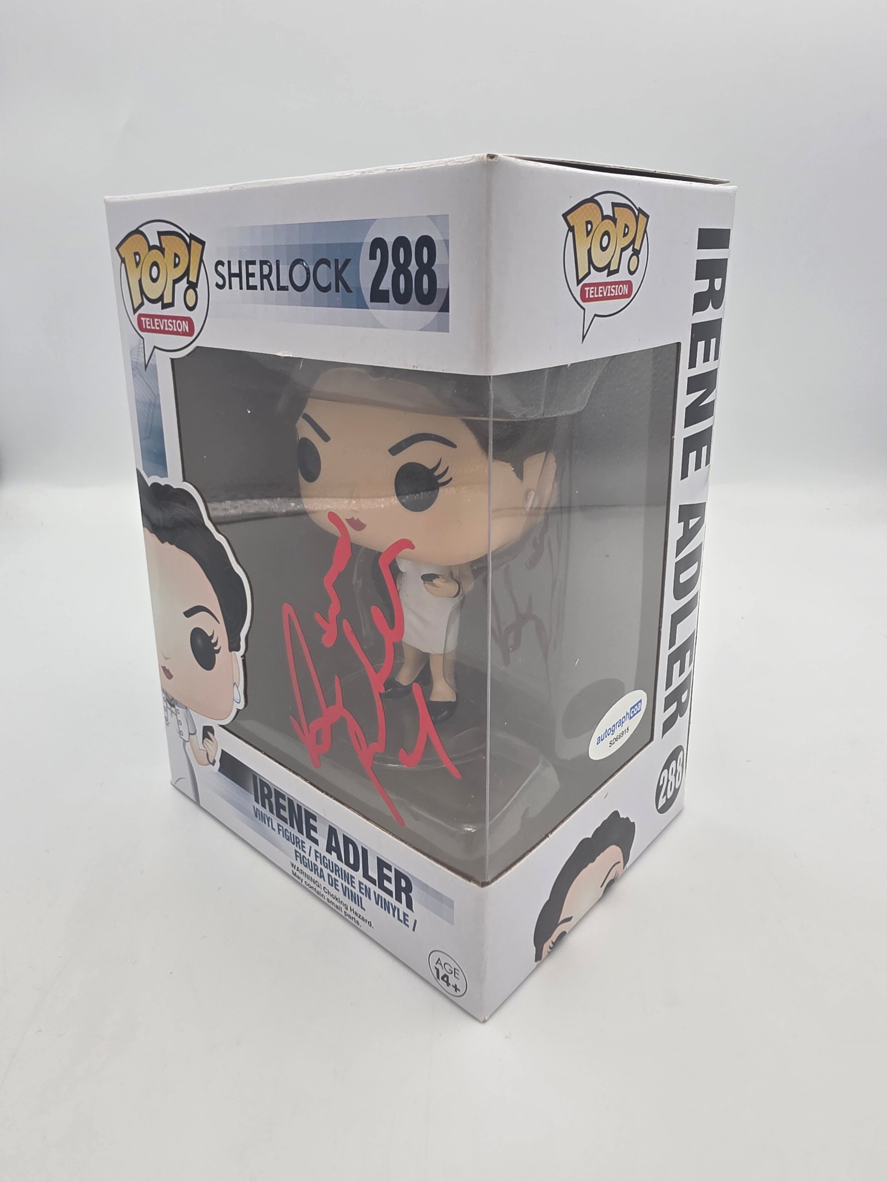 Irene Adler - #288 - Funko Pop! - Television - Sherlock - Signed By Lara Pulver - Certified Pop