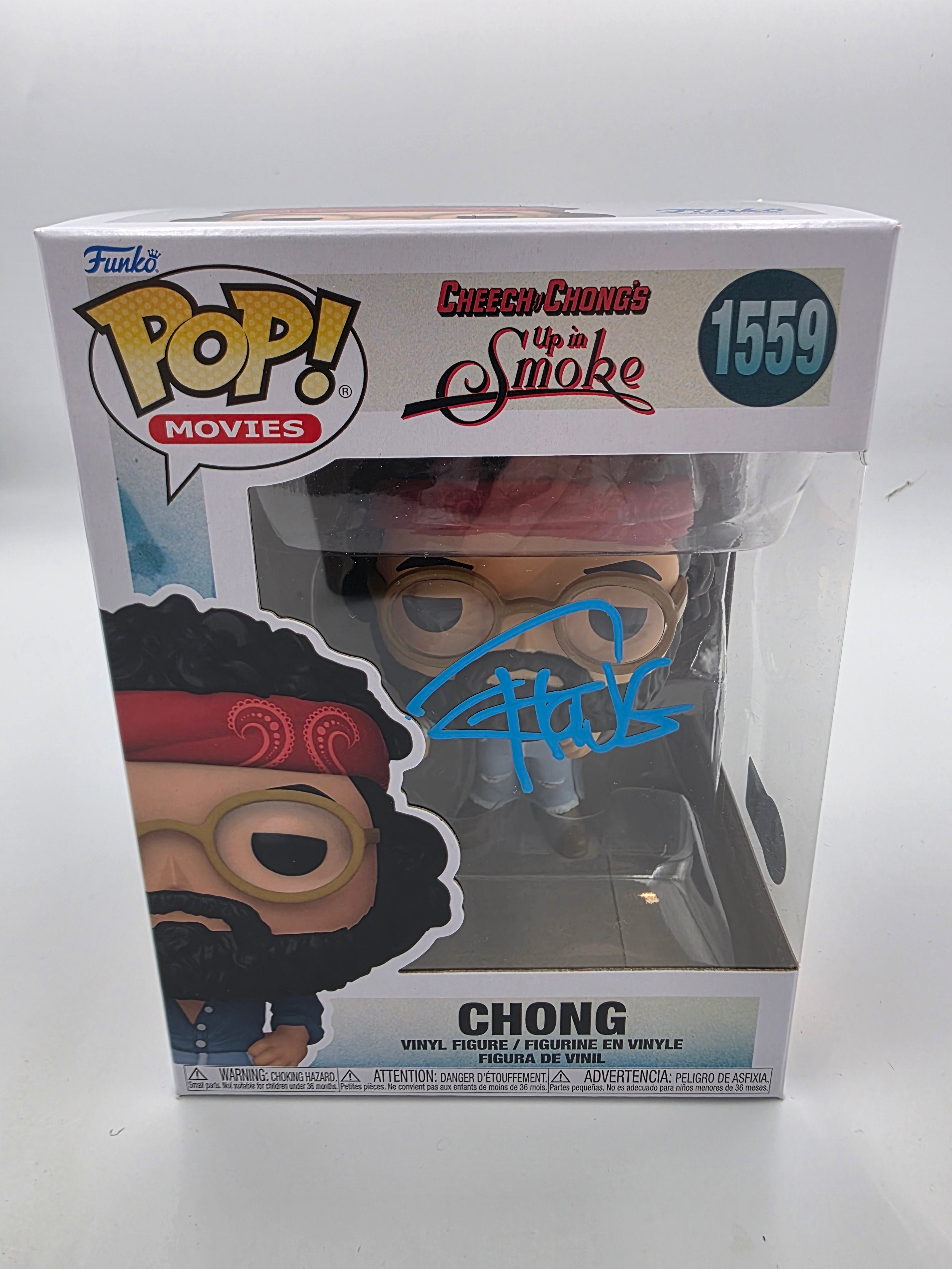 Chong - #1159 - Funko Pop! - Movies - Cheech Chongs - Up in Smoke- Signed By Tommy Chong