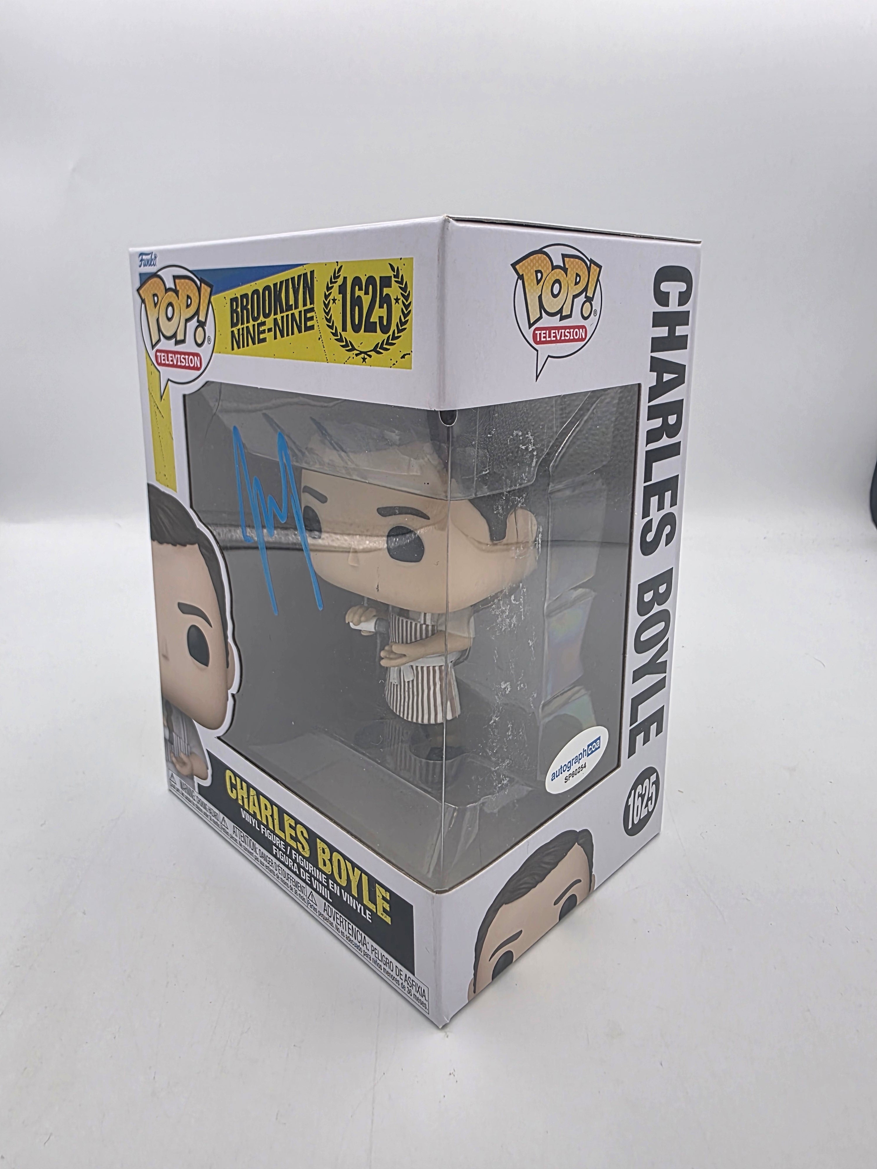 Charles Boyle - #1625 - Funko Pop! - TV Brooklyn Nine Nine 99 - Signed By Joe Lo Truglio - Autographcoa Certified