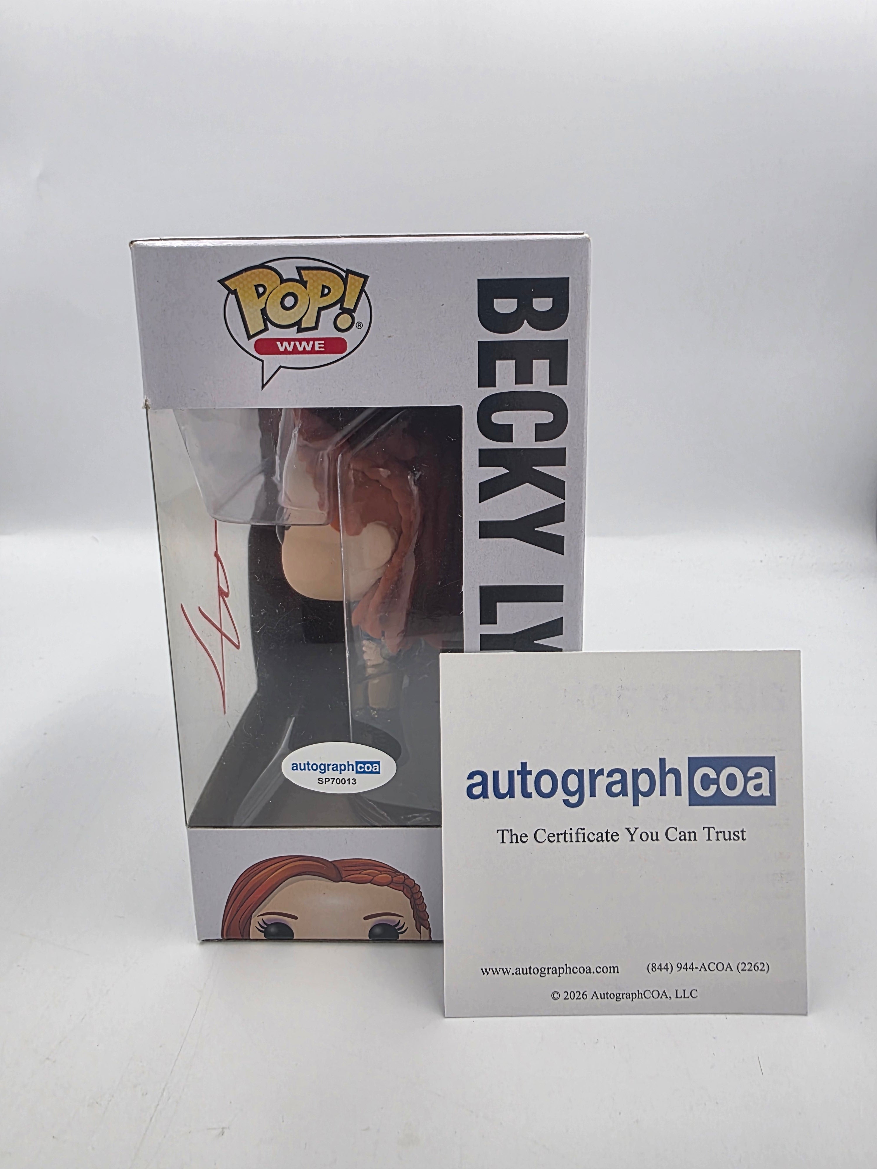 Becky Lynch - #65 - Funko Pop! - WWE - Signed By Becky Lynch - Certified Pop