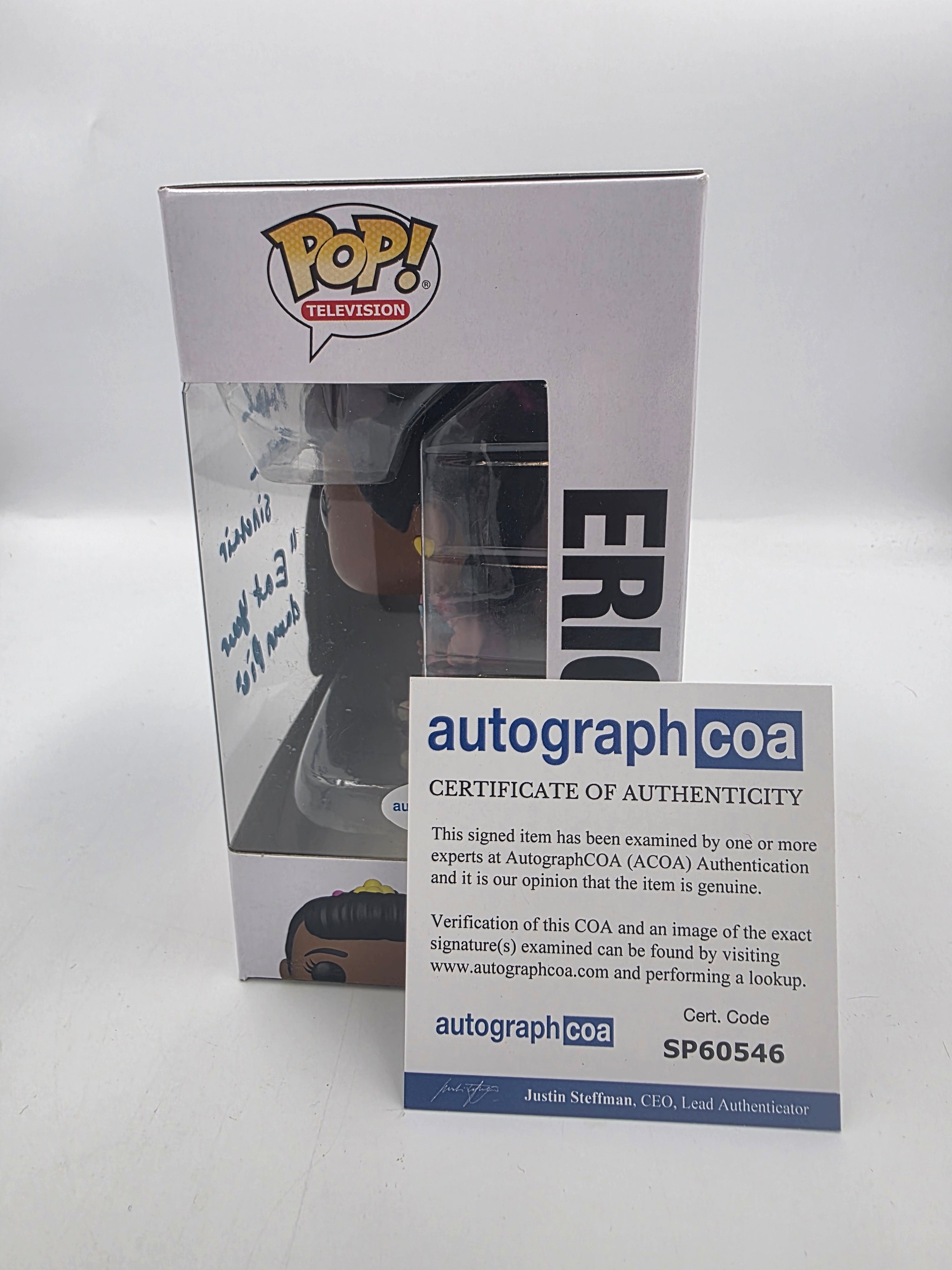 Erica - #1301 - Funko Pop! - Stranger Things - Signed By Priah Ferguson - Certificated By Autographcoa