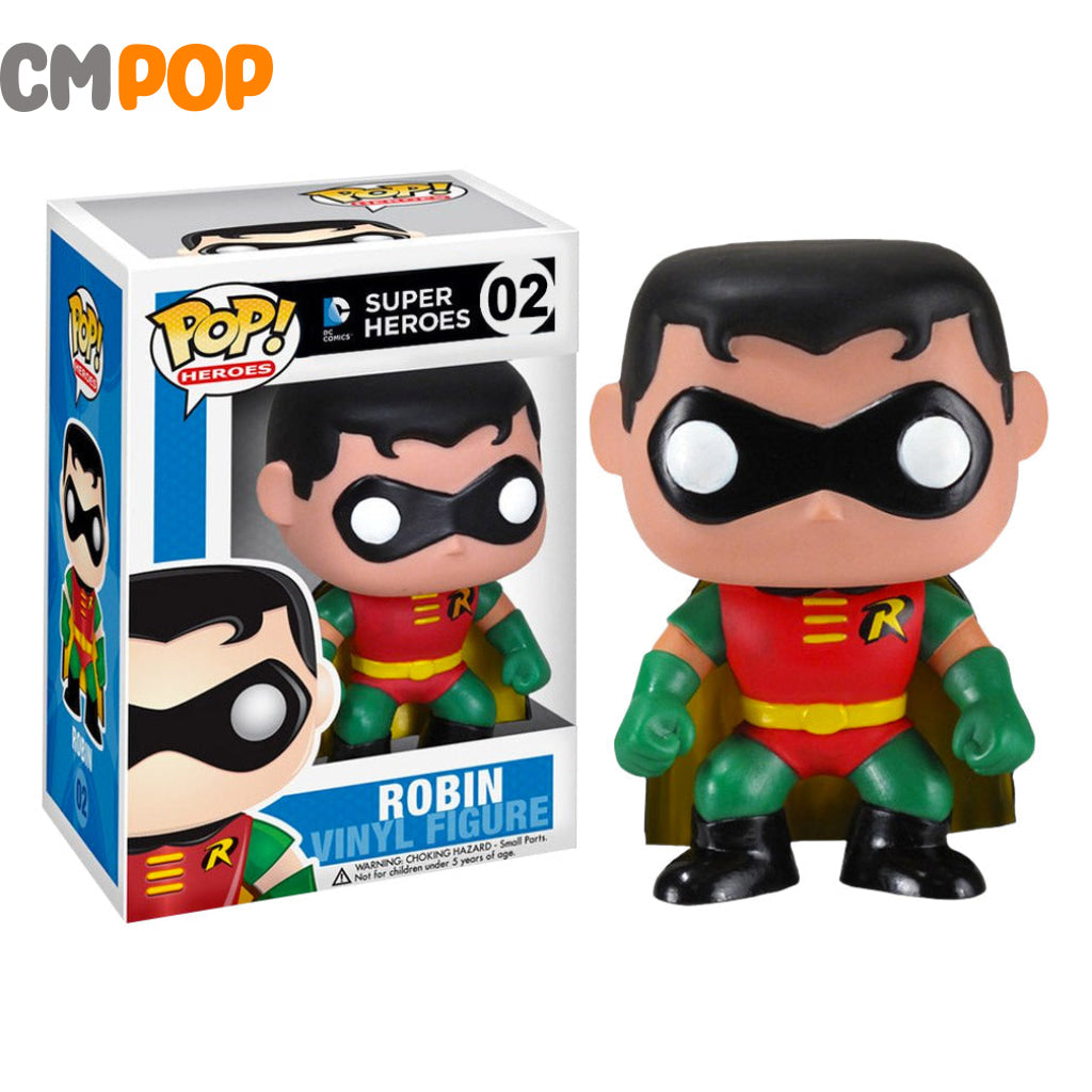 Robin - #02 Funko Pop! Dc Super Heroes Pop