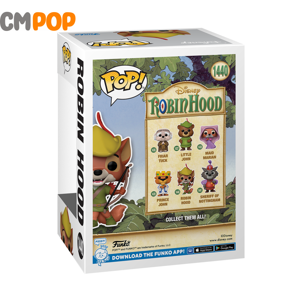 Robin Hood - #1440 Funko Pop! Disney Pop