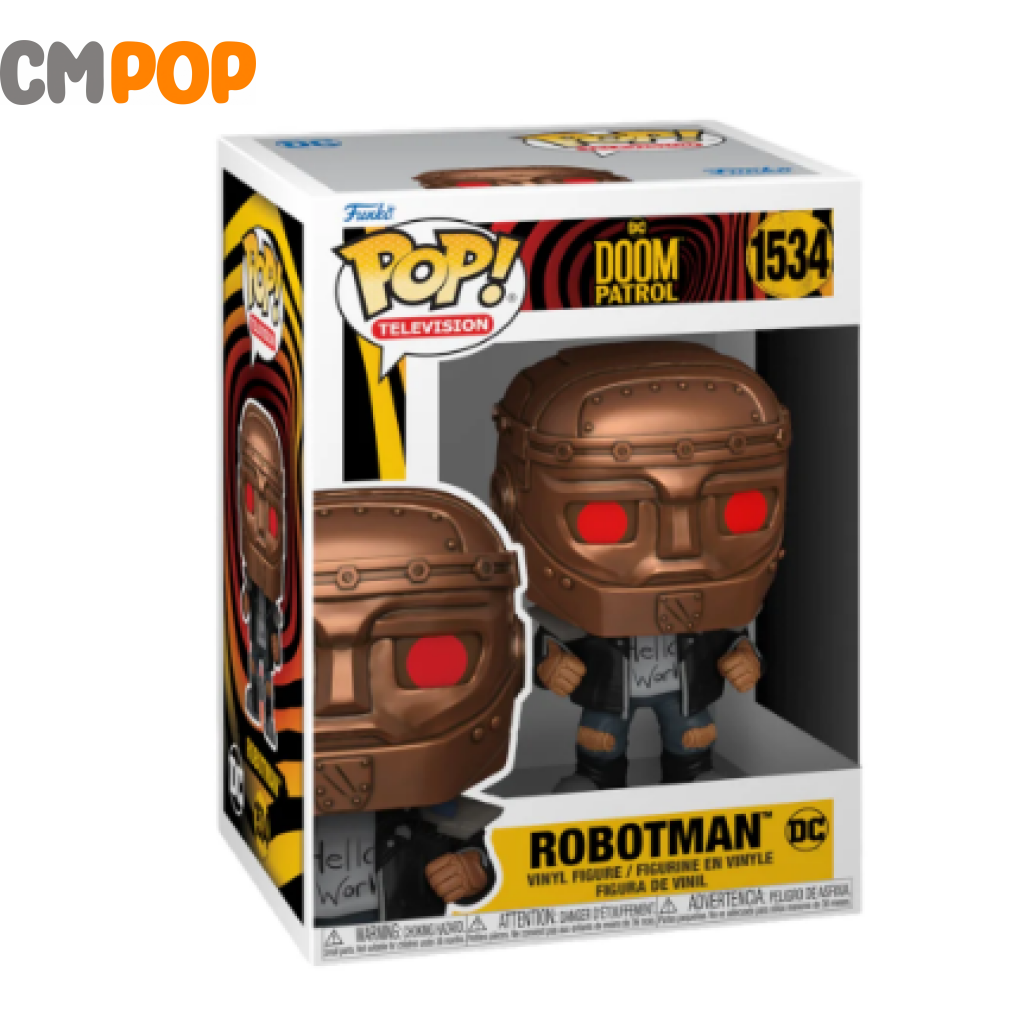 Robotman - #1534 Funko Pop! Doom Patrol Tv Pop