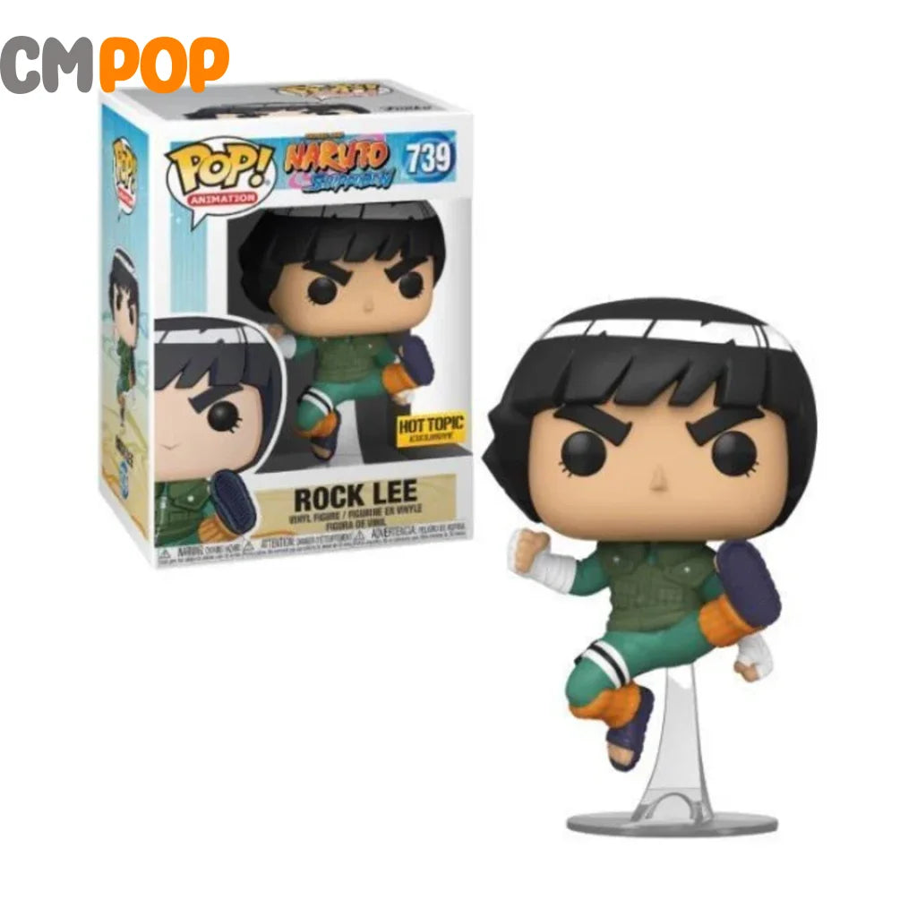 Rock Lee - #739 - Funko Pop! - Animation - Naruto Shippuden - Hot Topic Exclusive Funko Pop
