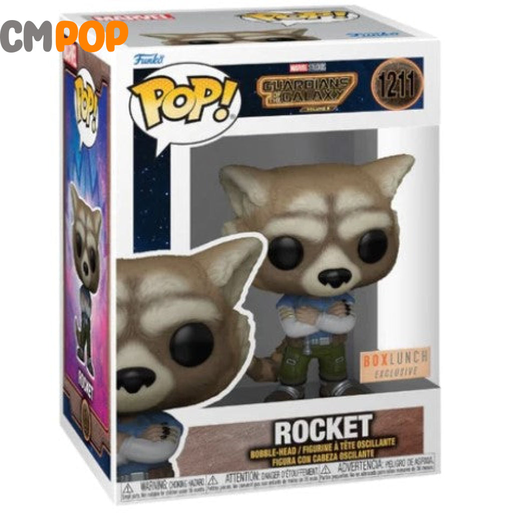 Rocket- #1211 - Funko Pop! Guardians Of The Galaxy Vol 3 Boxlunch Exclusive Pop