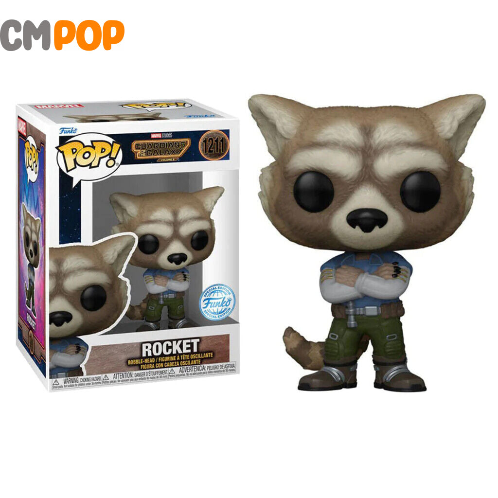 Rocket - #1211 Funko Pop! Guardians Of The Galaxy Vol 3 Special Edition Exclusive Pop