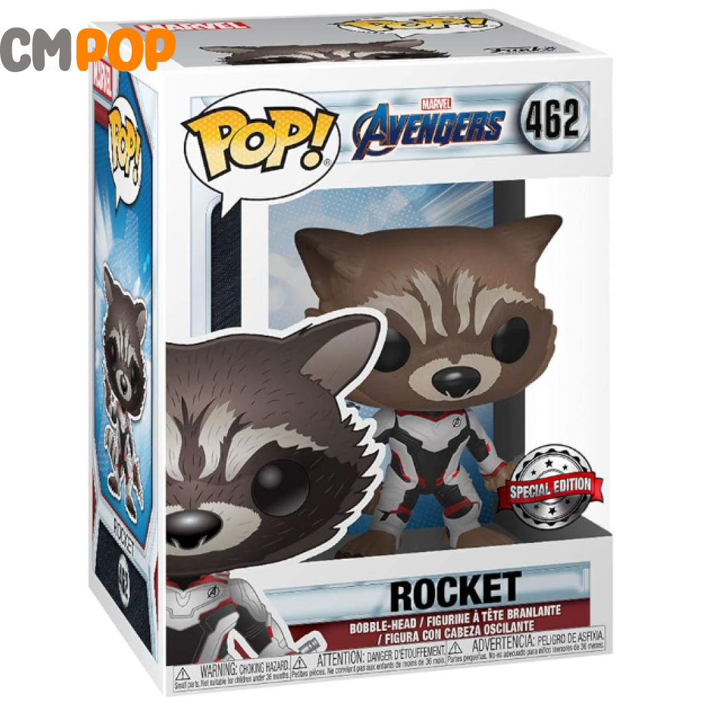 Rocket - #462 Funko Pop! Marvel Avengers V- Special Edition Pop