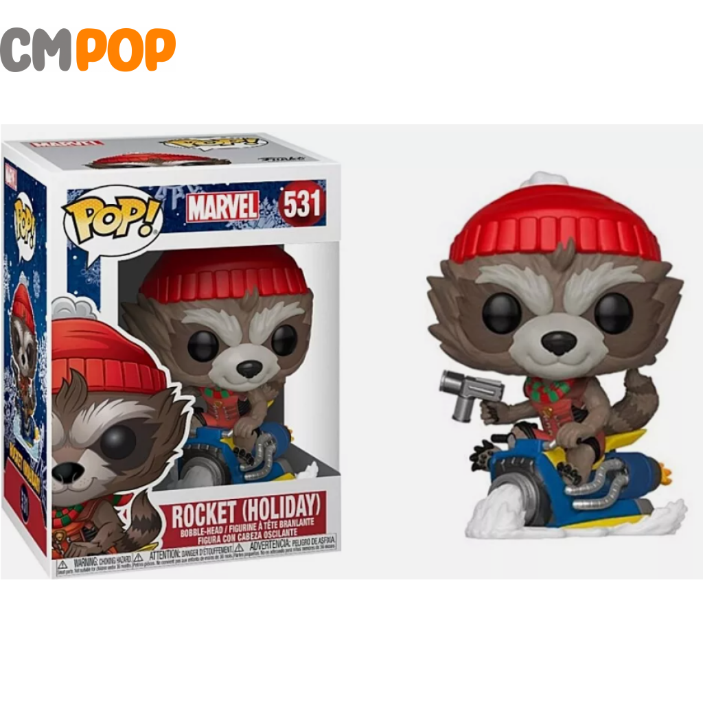 Rocket (Holiday) - #531 Funko Pop! Marvel Pop