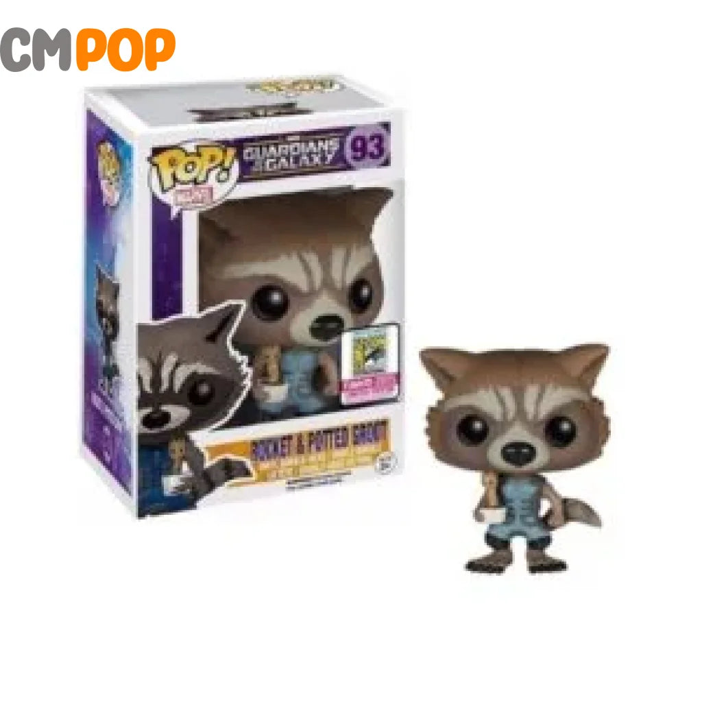 Rocket & Potted Groot - #93 Funko Pop! Marvel Guardians Of The Galaxy Comic Con 2015 Exclusive Pop