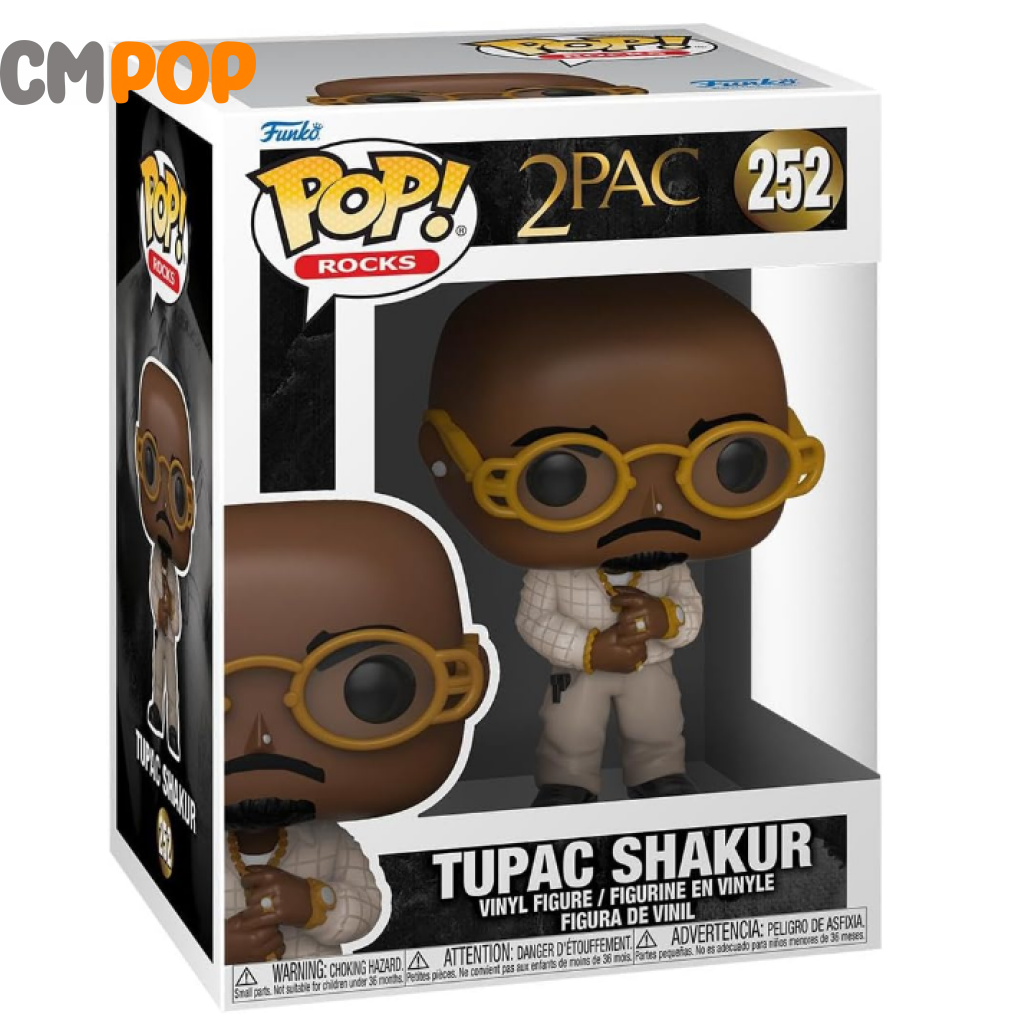 Rocks: Tupac - Loyal To The Game 2Pac- #252 Funko Pop! Pop Rocks