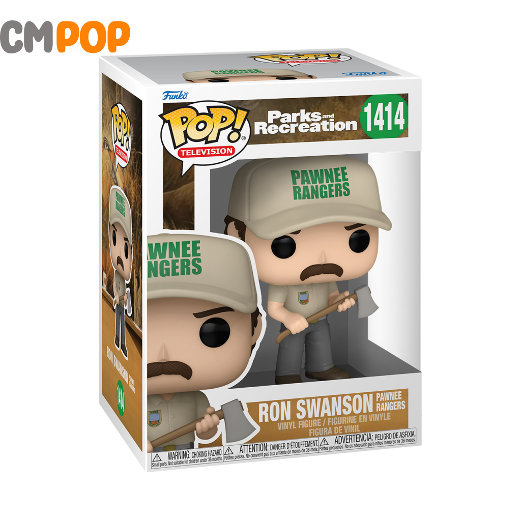 Ron Swanson Pawnee Rangers - #1414 Funko Pop! Parks And Rec Pop