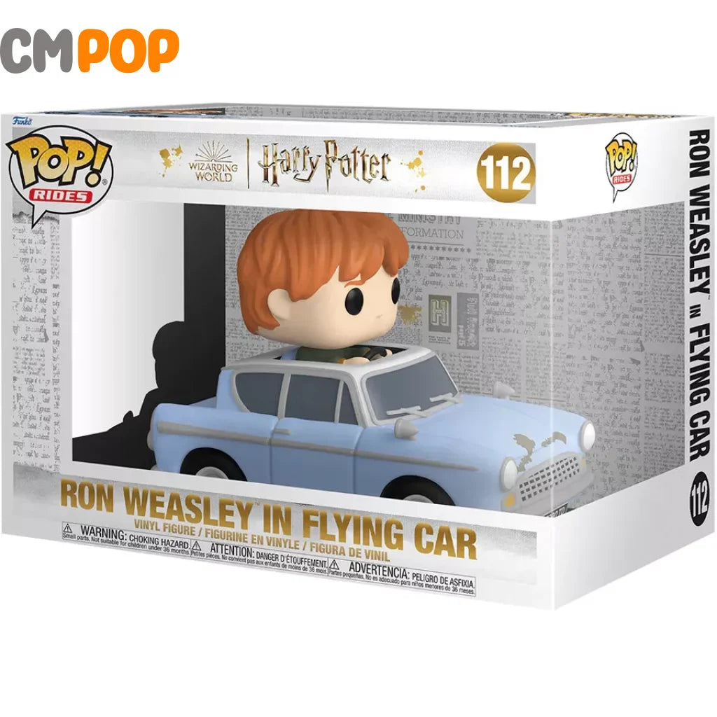 Ron Weasley In Flying Car - #112 Funko Pop! Rides Harry Potter
