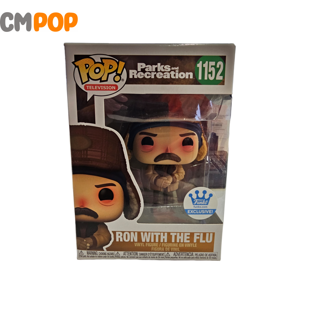 Ron With The Flu - #1152 Parks And Rec Funko Exclusive Pop