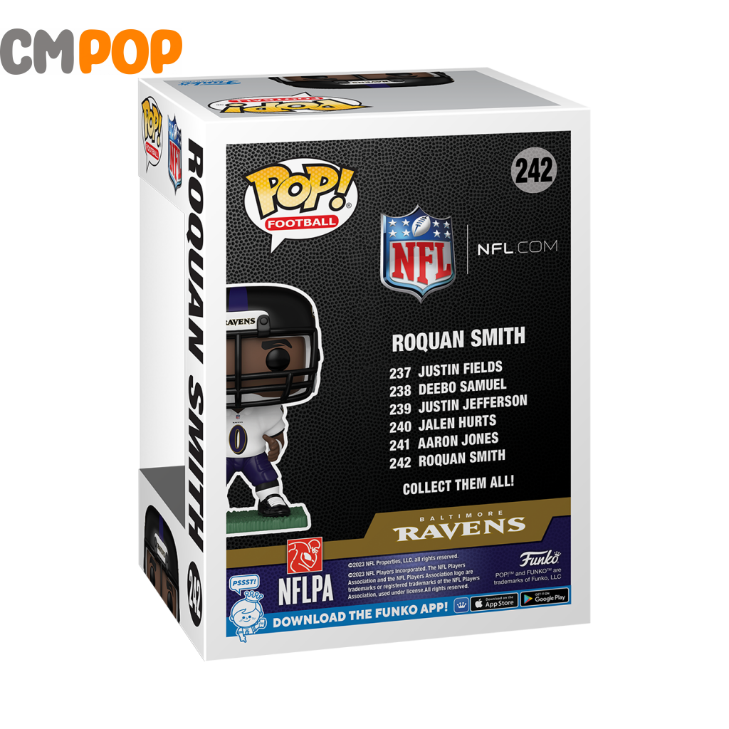Roquan Smith - #242 Funko Pop! Baltimore Ravens Nfl Pop