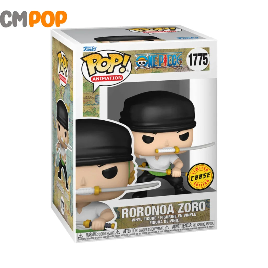 Roronoa Zoro - #1775 Funko Pop! Animation One Piece Limited Chase Edition Pop
