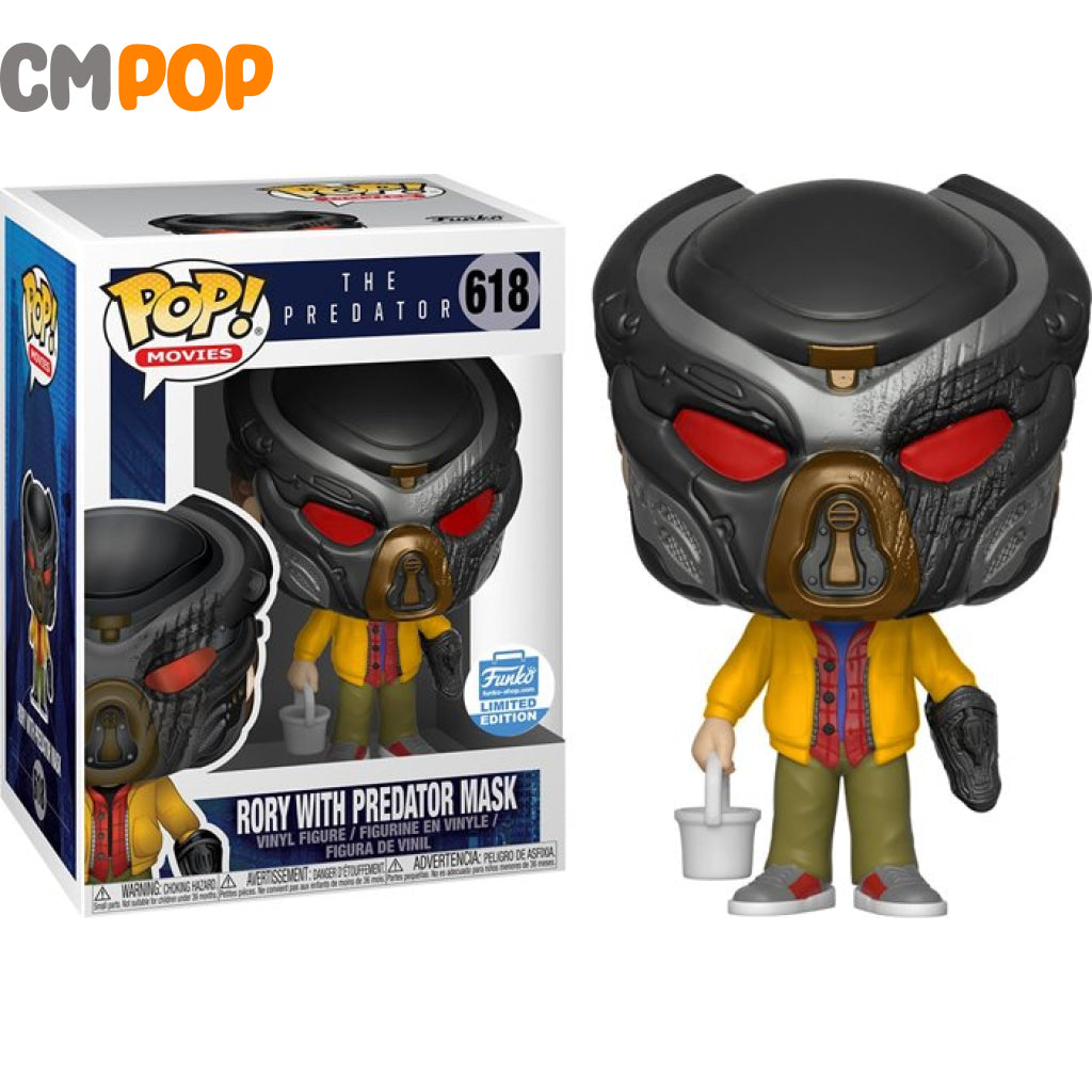 Rory with Predator Mask - #618 - Funko Pop! - The Predator - Funko Limited Edition Funko Pop