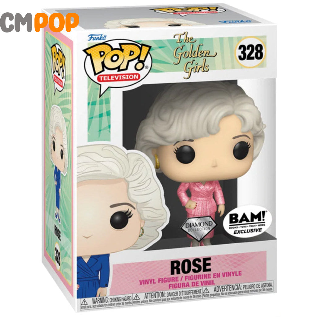 Rose Diamond - #328 Funko Pop! Golden Girls Books A Million Exclusive Pop