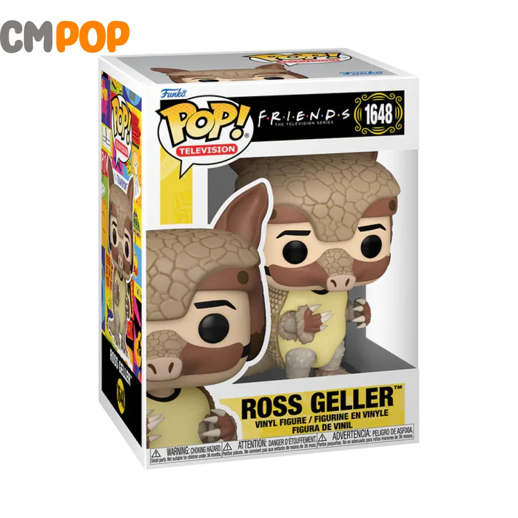 Ross Geller (Holiday Armadillo)- #1648 - Funko Pop! Television Friends