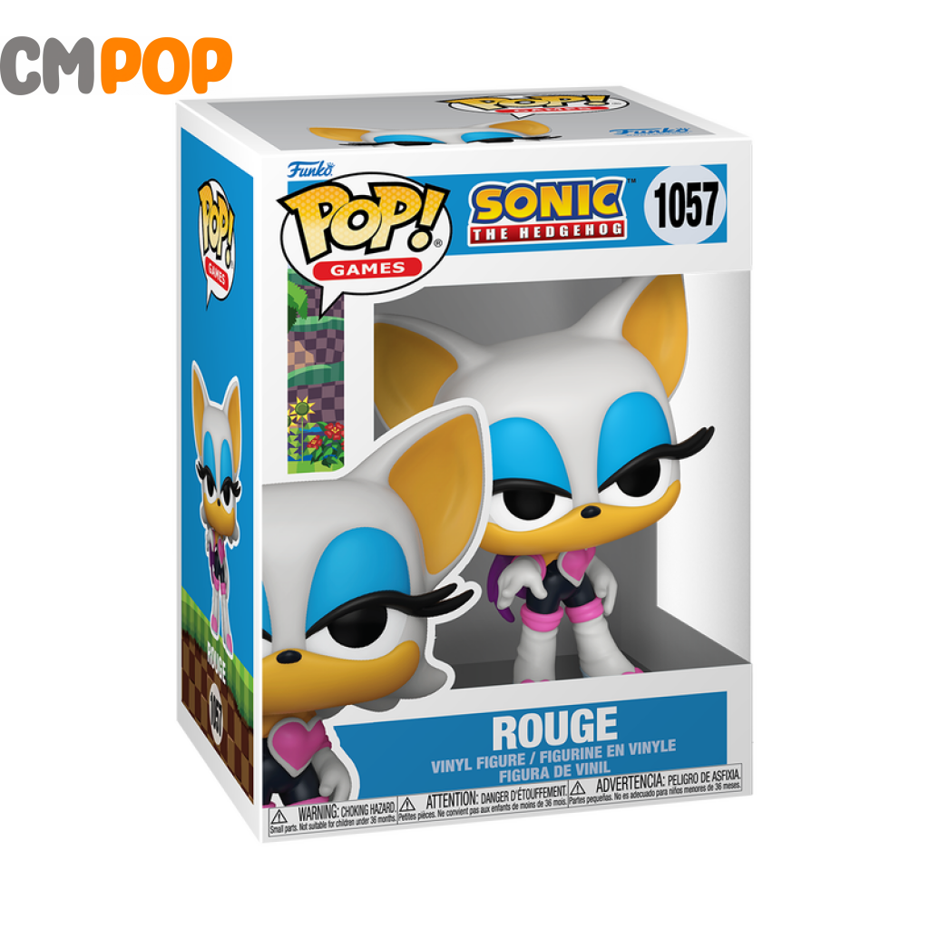 Rouge - #1057 Funko Pop! Games Sonic The Hedgehog Pop