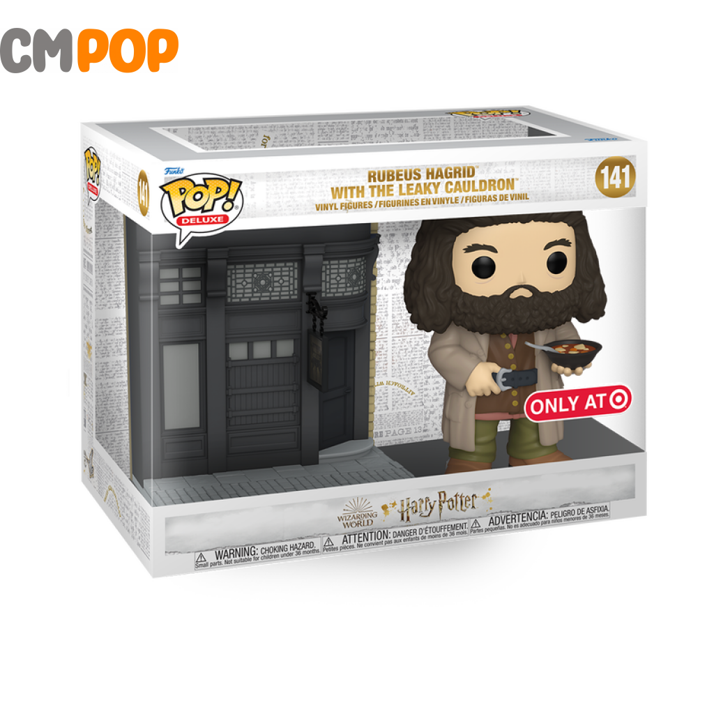 Rubeus Hagrid And The Leaky Cauldron - #141 Funko Pop! Deluxe Harry Potter Target Exclusive