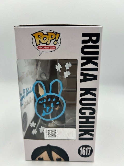 Rukia Kuchiki  - #1617 - Funko Pop! - Animation  - Signed By Michelle Ruff - Bleach  - Funko Exclusive