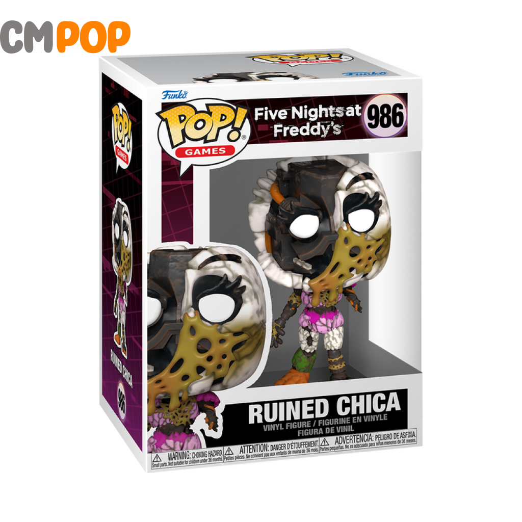 Ruined Chica - Funko Pop! -#986 Five Nights At Freddy’s Pop
