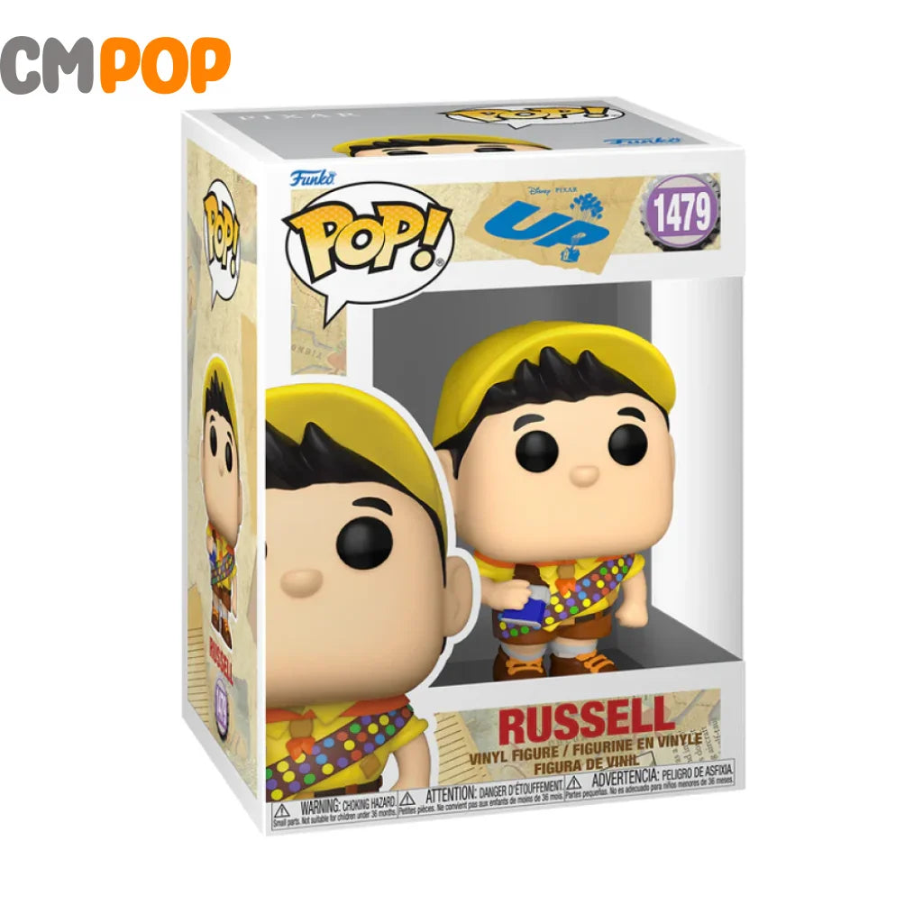 Russell With Sash - #1472 - Funko Pop! - Disney - UP Funko Pop