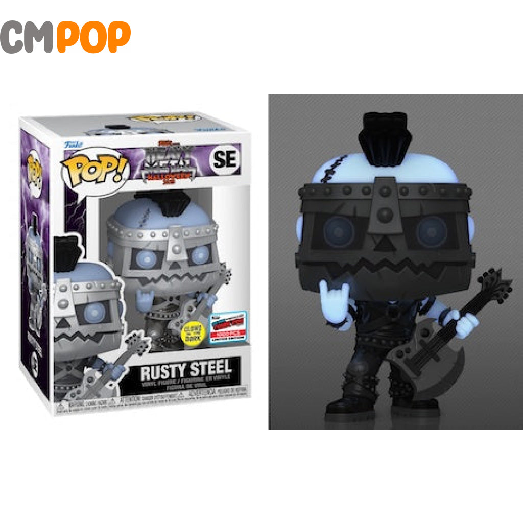 Rusty Steel Gitd - #Se Funko Pop! Nycc 2023 Stickered Convention Exclusive Limited 1000 Pieces Heavy