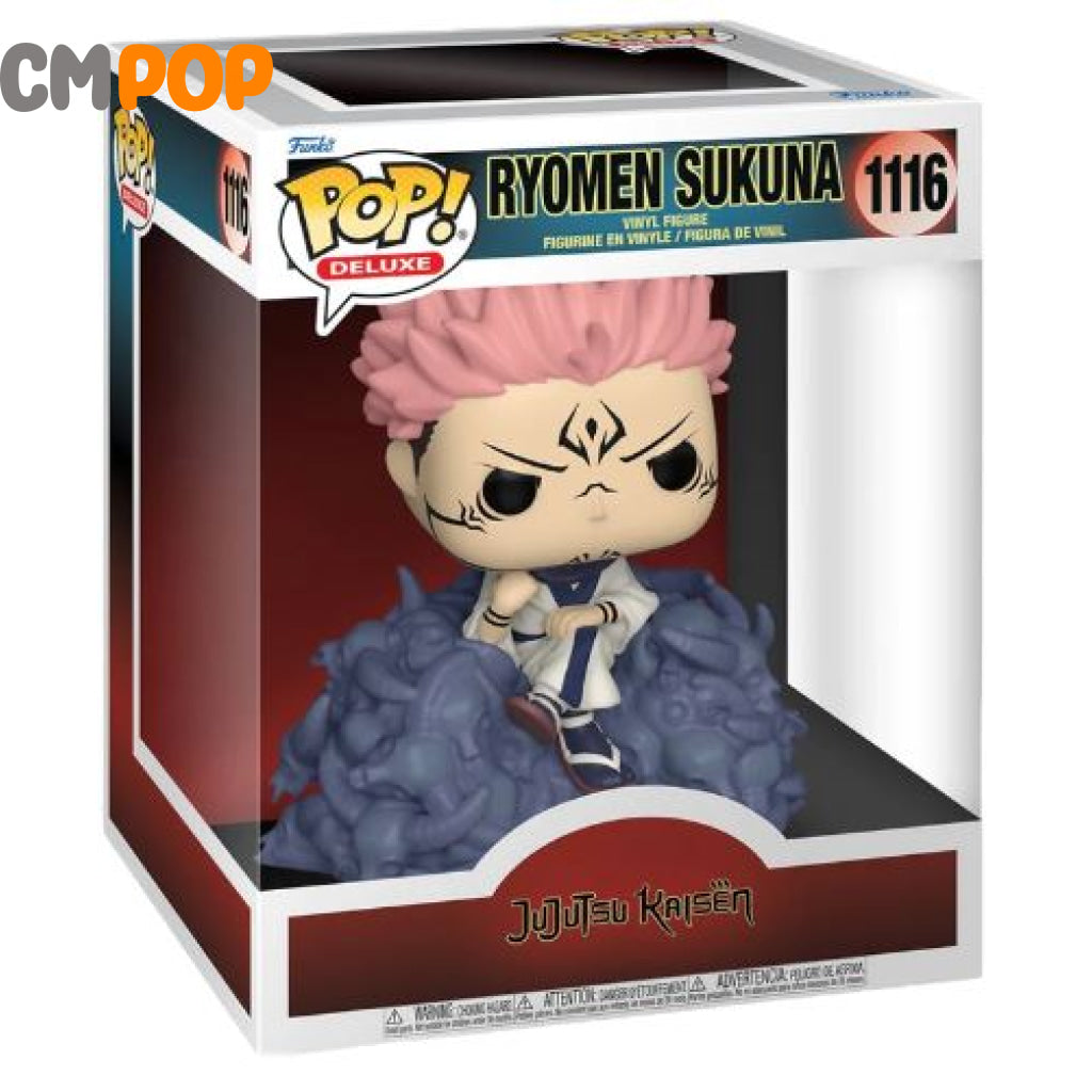 Ryomen Sukuna - #1116 Funko Pop! Ju Jitsu Kaisen Deluxe Pop