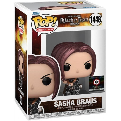 Sasha Braus - #1448 - Funko Pop! - Animation - Attack on Titan - Chalice Exclusive