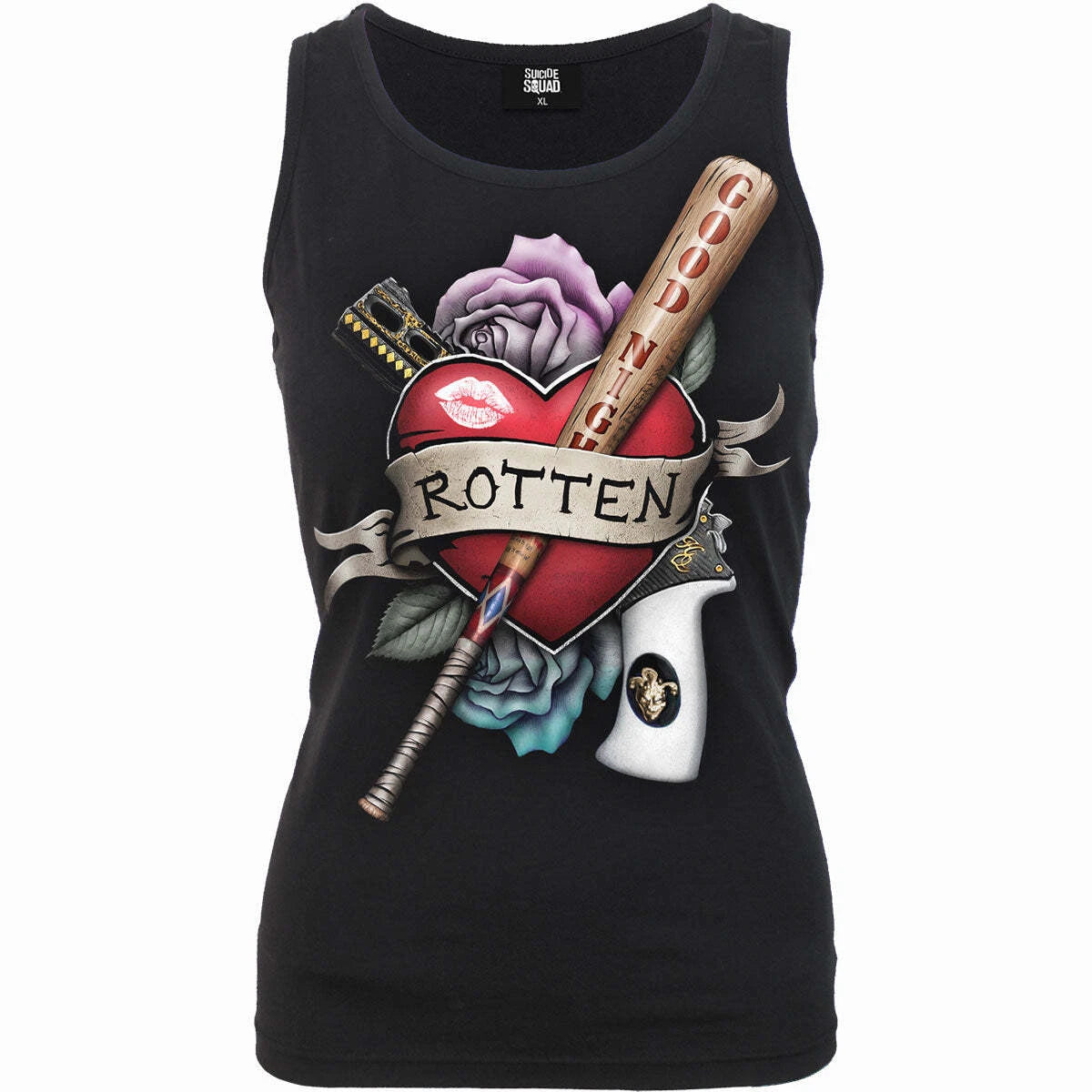 Harley Quinn - Rotten - Razor Back Top - T-Shirt