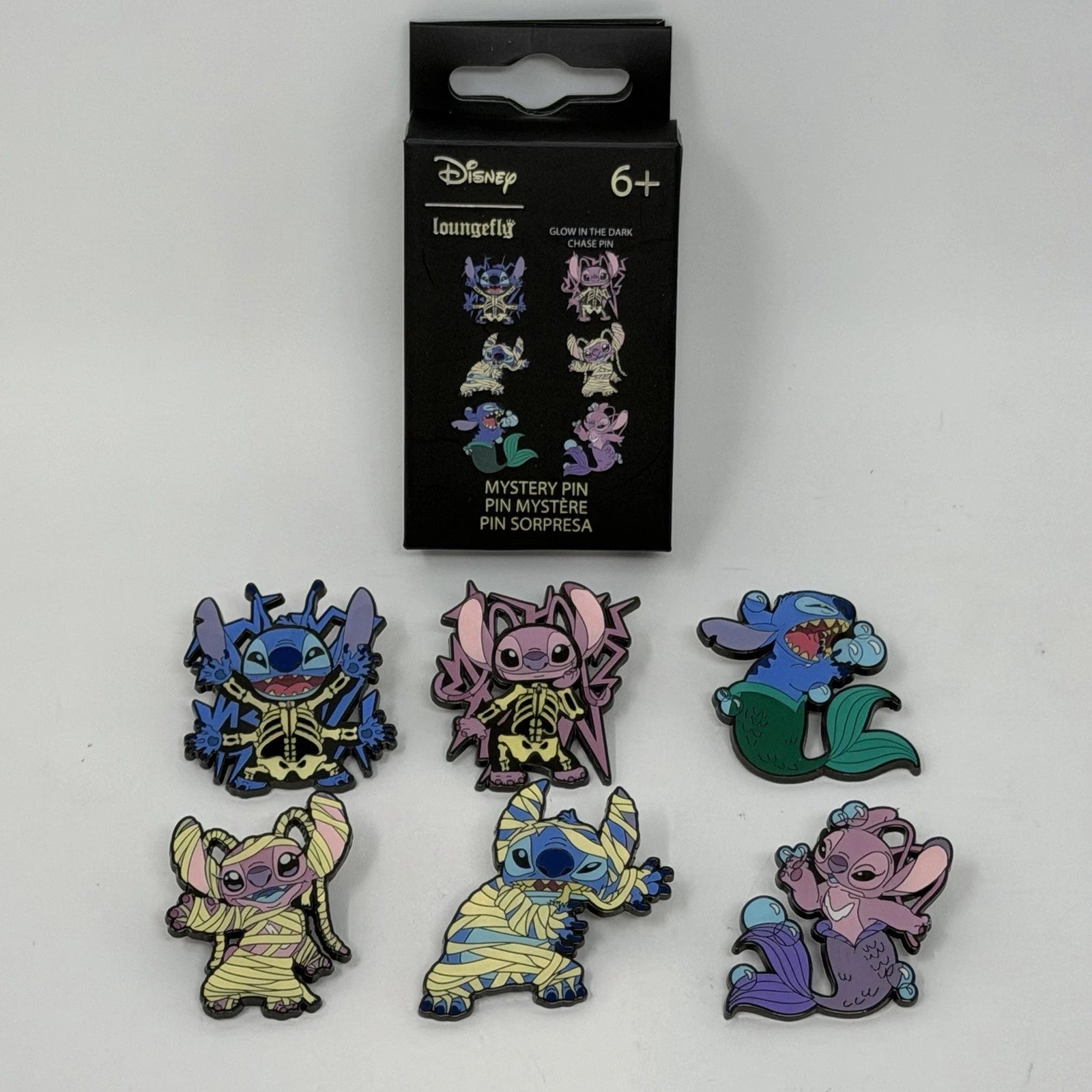 2026 Disney Stitch & Angel Halloween 2026 Mystery Box Pin - Loungefly - Pins