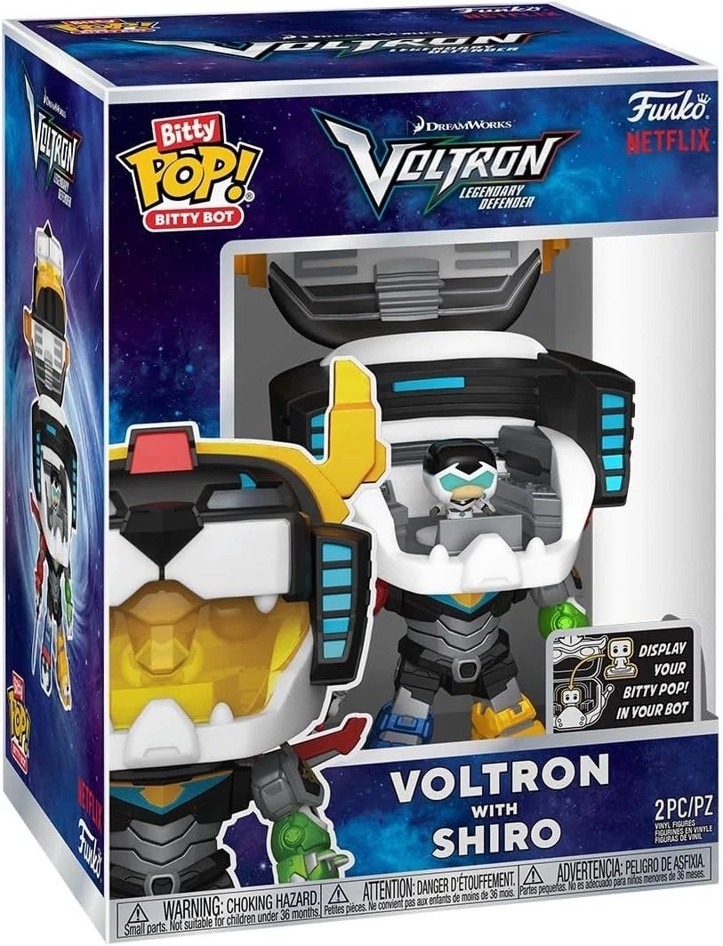 Voltron With Shiro - Voltron Legendary- Bitty Pop! Bitty Bot - Funko
